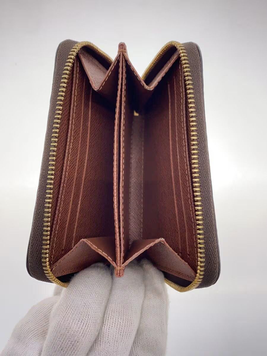 Louis Vuitton Louis Vuitton Monogram Zippy Coin Purse Canvas Brown Size ONE SIZE - 4 Thumbnail