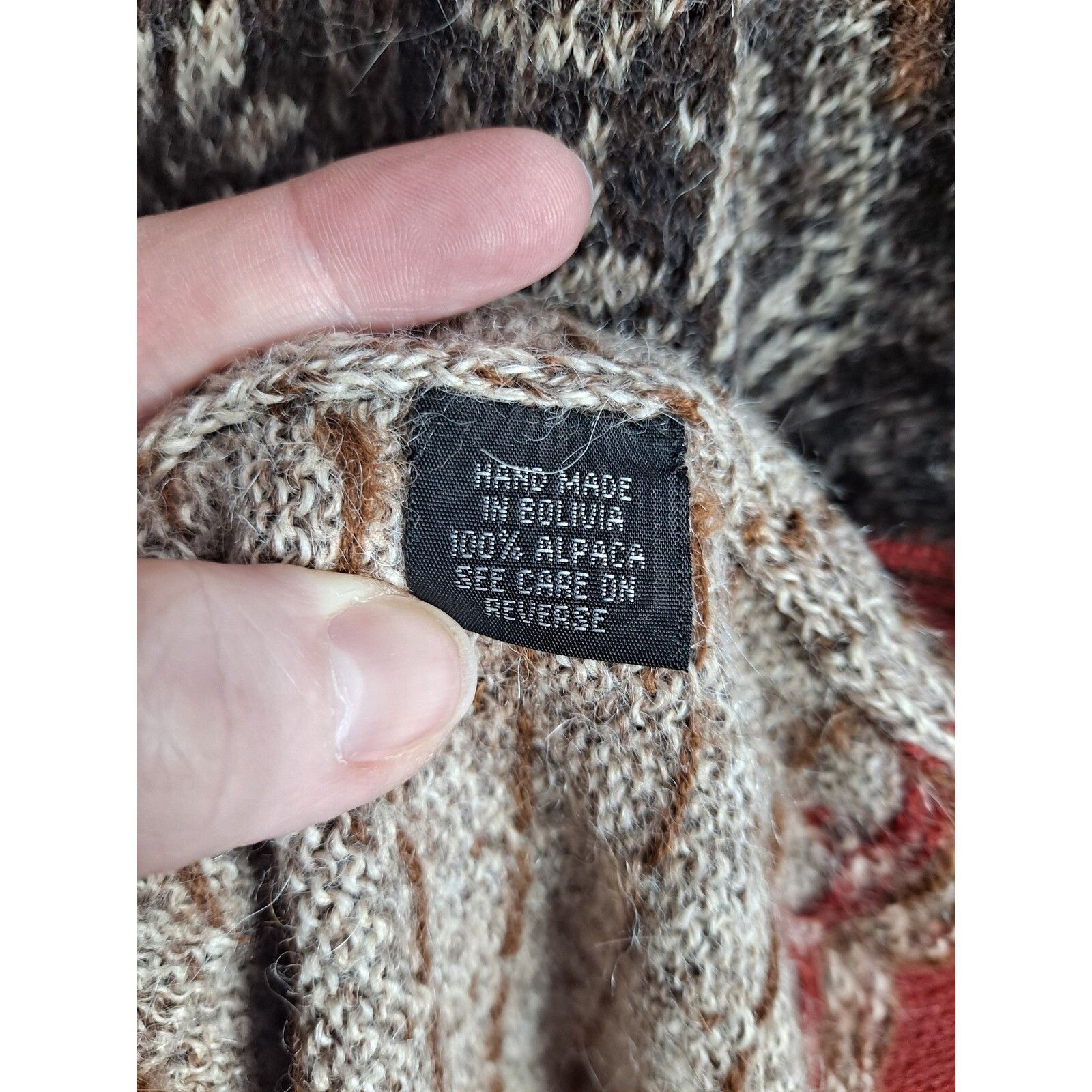 Other Intiwara Alpaca Sweater Fair Isle 1/4 Zip Pullover Knitwear Size US XL / EU 56 / 4 - 6 Thumbnail