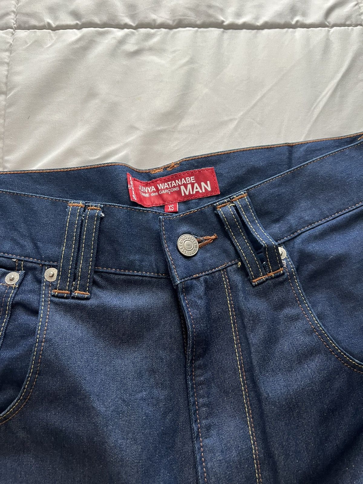 Comme des Garcons Levi’s Comme des garçons MAN Junta Watanabe Denim shorts Size US 30 / EU 46 - 3 Thumbnail
