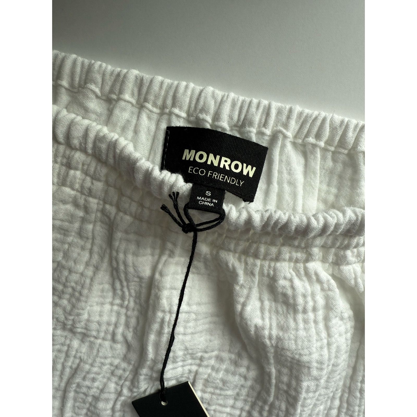 MONROW New Monrow Cotton Gauze Tank Top Small $144 Size S / US 4 / IT 40 - 4 Thumbnail