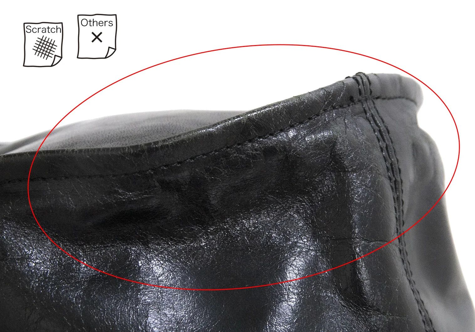 Jean Paul Gaultier Black Cow Leather Bucket Hat Size F Size ONE SIZE - 5 Thumbnail
