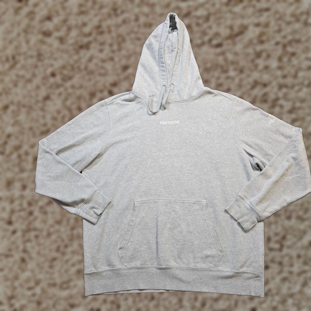 The North Face The North Face Hoodie Mens XL Gray Embroidered Logo Pocket Long Sleeve Casual Size US XL / EU 56 / 4 - 1 Thumbnail