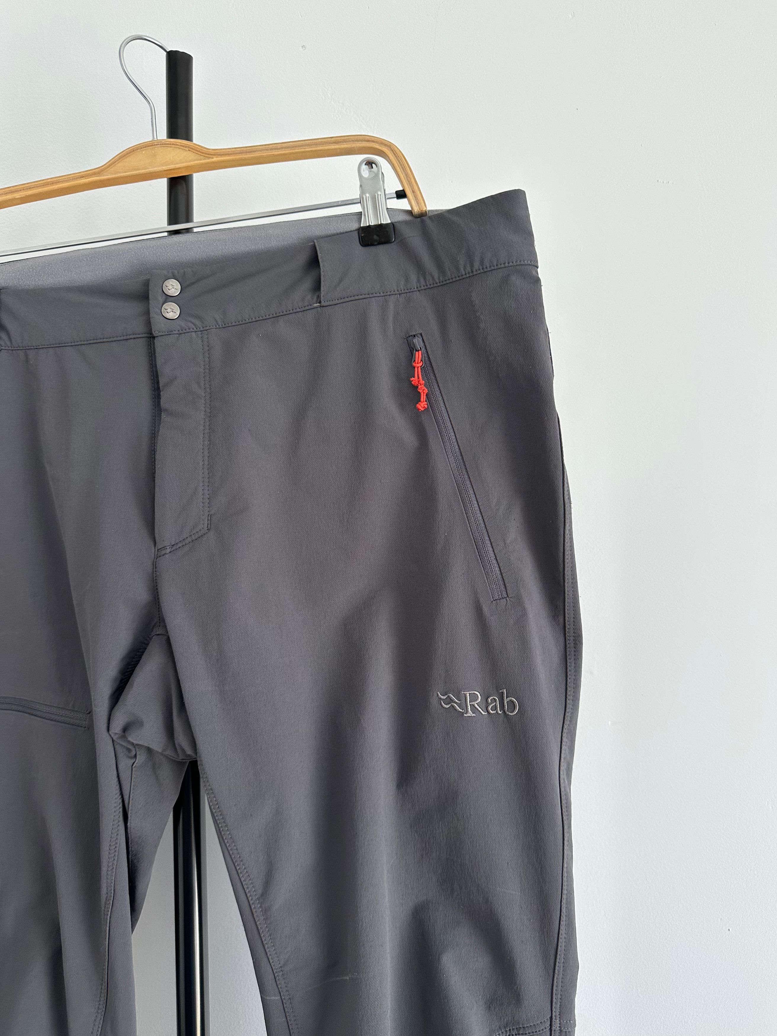 Rab RAB Incline AS Softshell Pants Matrix gray outdoor trousers Size US 36 / EU 52 - 5 Thumbnail
