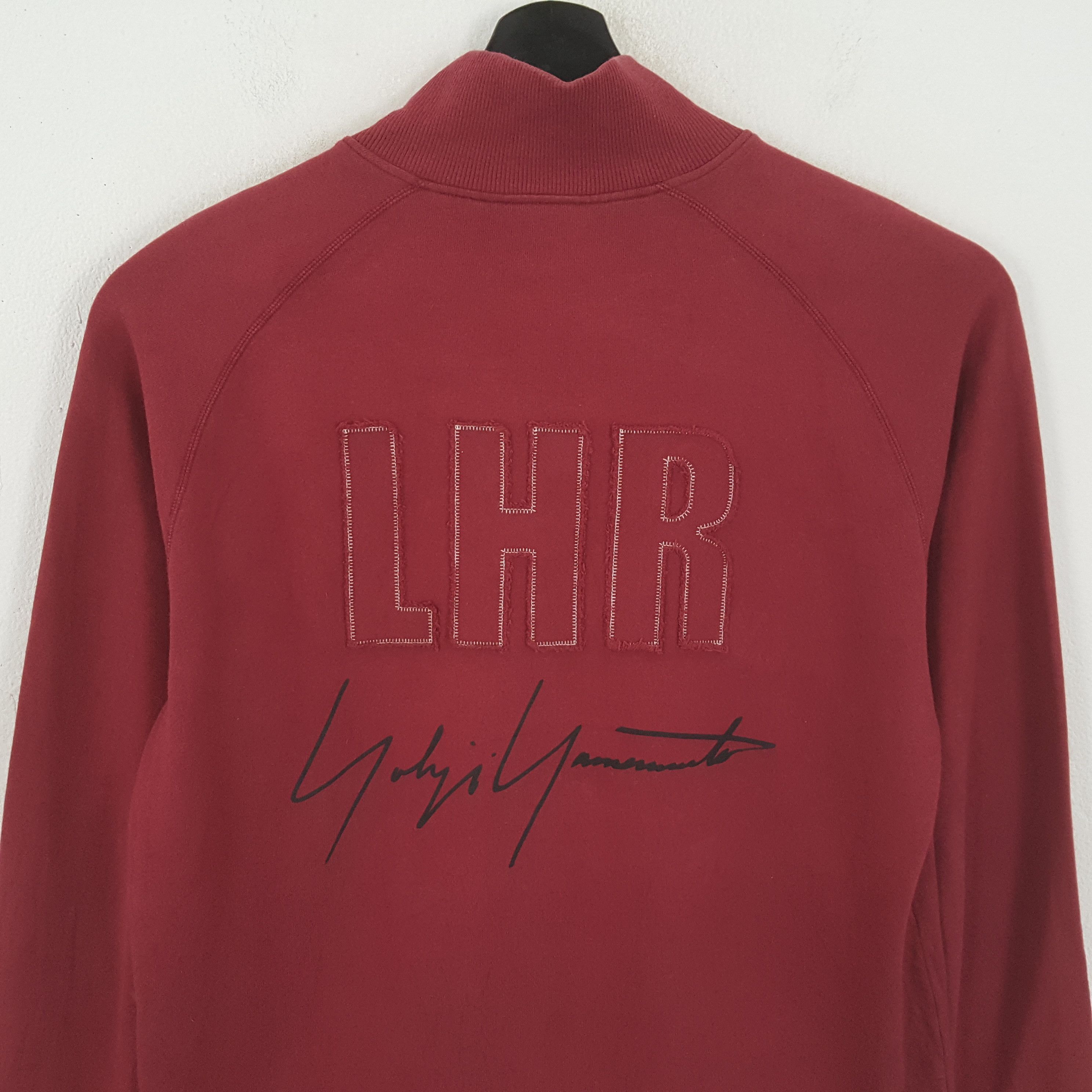 Adidas × Vintage ADIDAS x YOHJI YAMAMOTO Custom Art Sweater Jacket Size US M / EU 48-50 / 2 - 2 Thumbnail