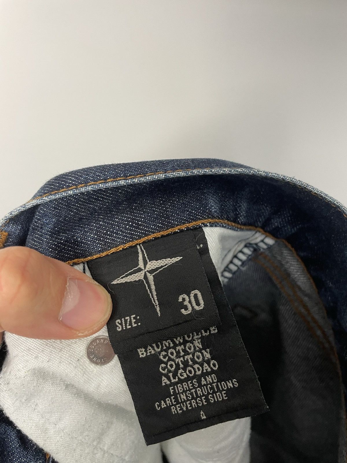 Stone Island Vintage Stone Island Denims Jeans Pants Denim Italy Size US 30 / EU 46 - 7 Thumbnail