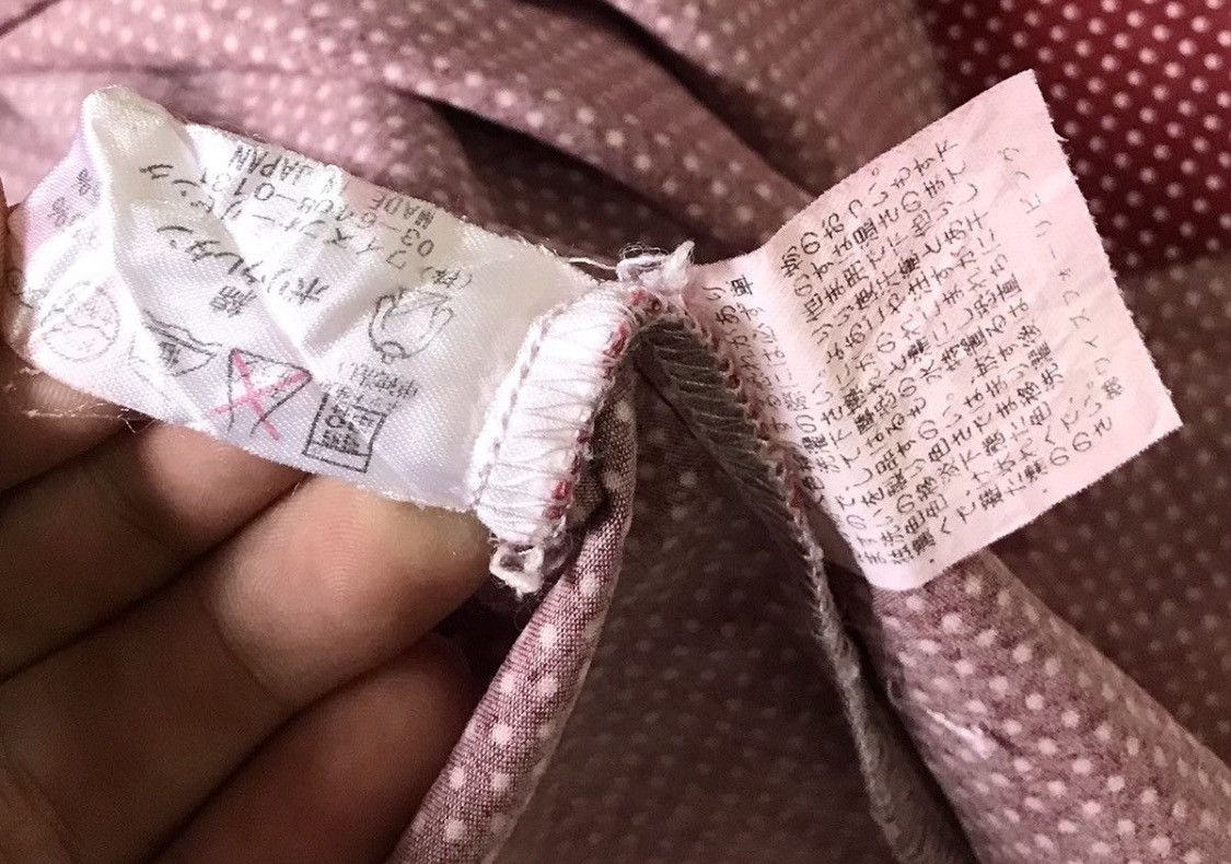 Yohji Yamamoto TAX FREE 🇺🇸 Yohji yamamoto y’s for living pajamas polka shirt Size US XL / EU 56 / 4 - 5 Thumbnail