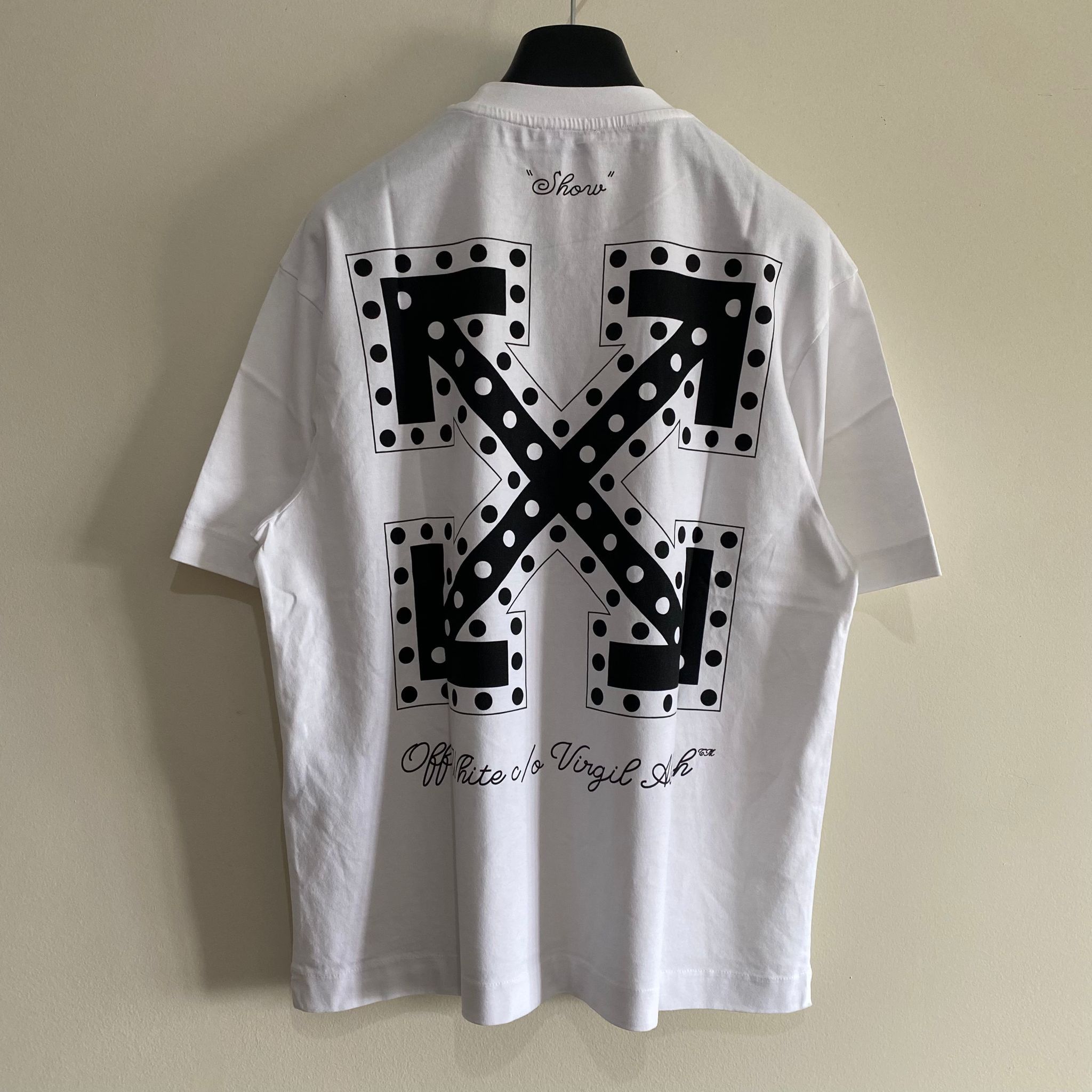 Off-White White Ask Legal Arrows Oversized Skate T-Shirt Size US XS / EU 42 / 0 - 9 Thumbnail