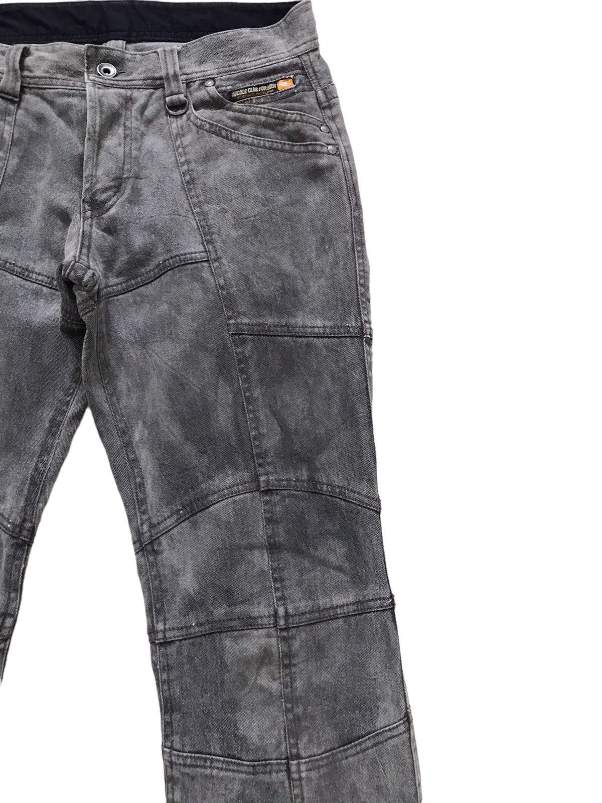 Nicole Club Nicole Club Matsuda Designer Patchwork Denim Jeans Size US 30 / EU 46 - 3 Thumbnail