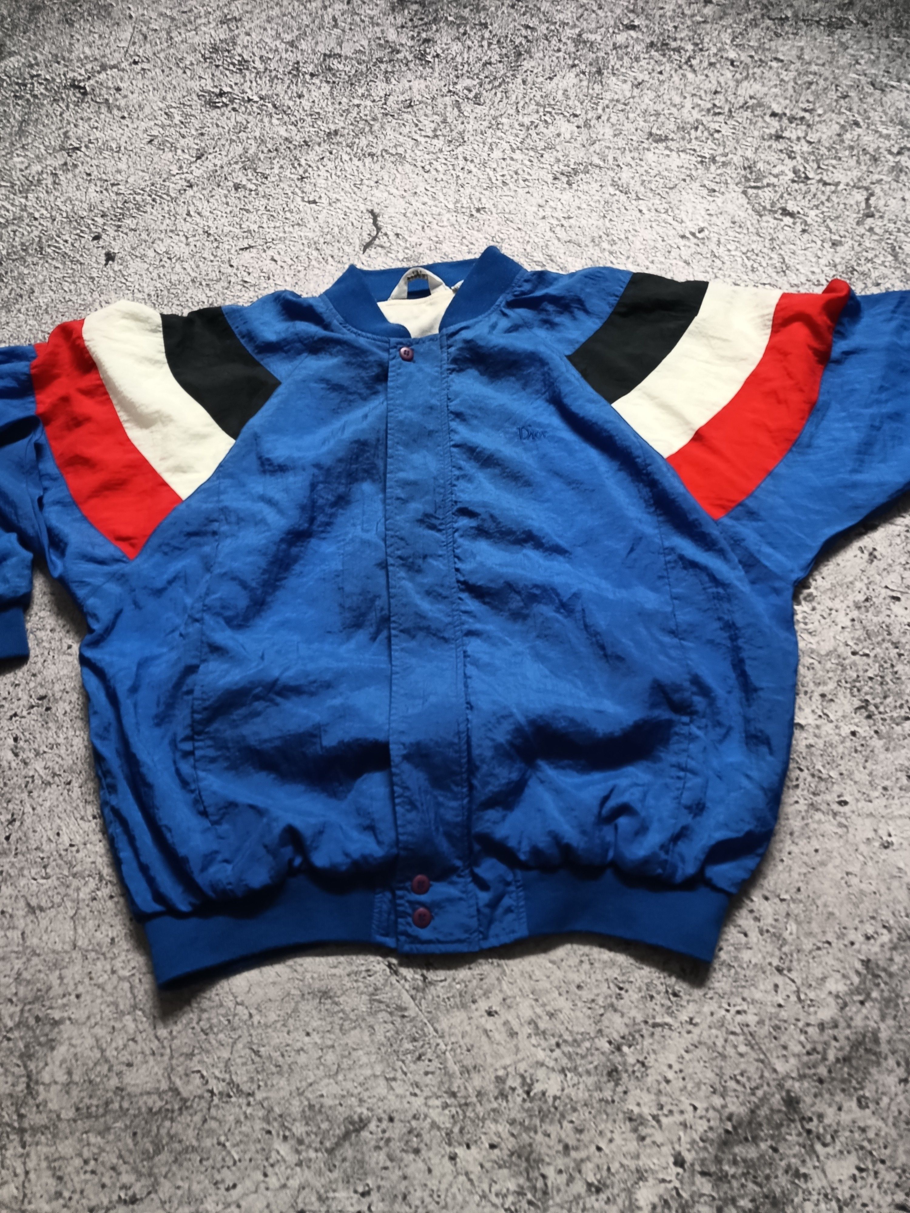 Christian Dior Monsieur × Dior × Vintage Vintage 1980's Christian Dior Zip Up Track Jacket Size US L / EU 52-54 / 3 - 2 Thumbnail