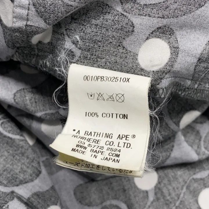 Bape BAPE Men's Black Color-Block Pocket Long-Sleeve Shirt Size US S / EU 44-46 / 1 - 4 Thumbnail