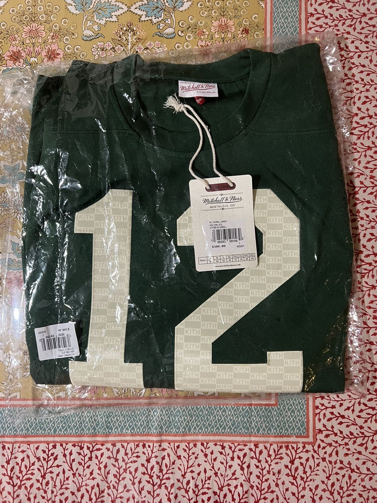 Kith × NFL Kith and Mitchell & Ness for the NFL: Joe Namath Jets Jersey Size US L / EU 52-54 / 3 - 8 Thumbnail