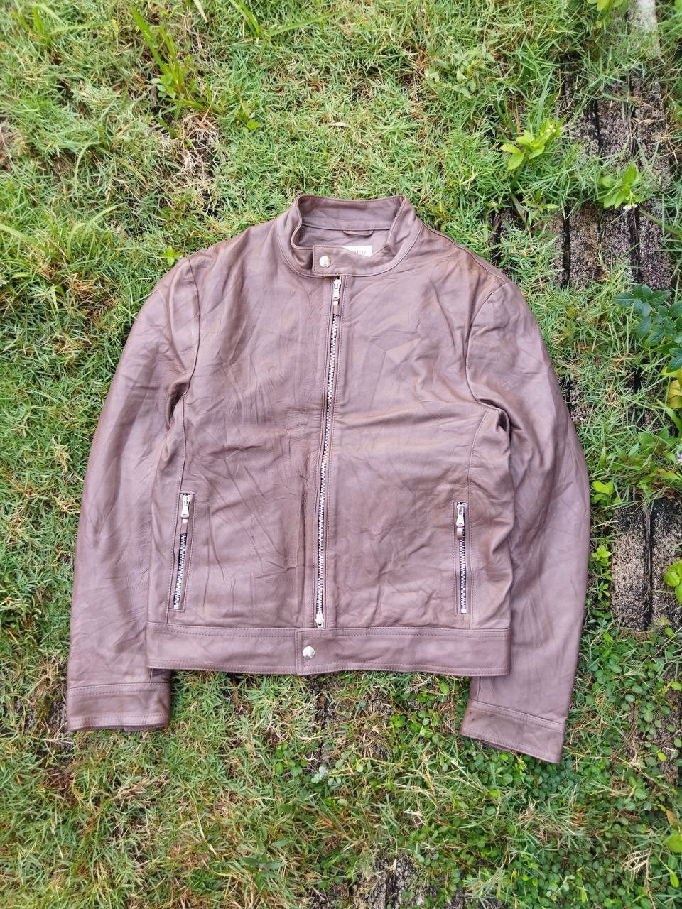 Genuine Leather Emmeti di Franco Lamb Skin Jacket Size US L / EU 52-54 / 3 - 1 Thumbnail