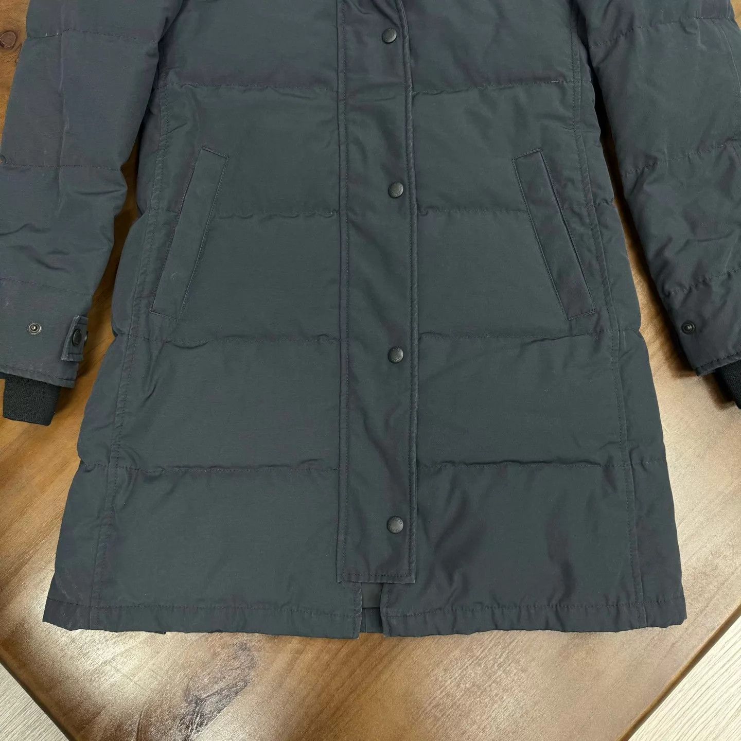 Canada Goose Canada Goose Shelburne Long Down Coat Navy S Size S / US 4 / IT 40 - 5 Thumbnail