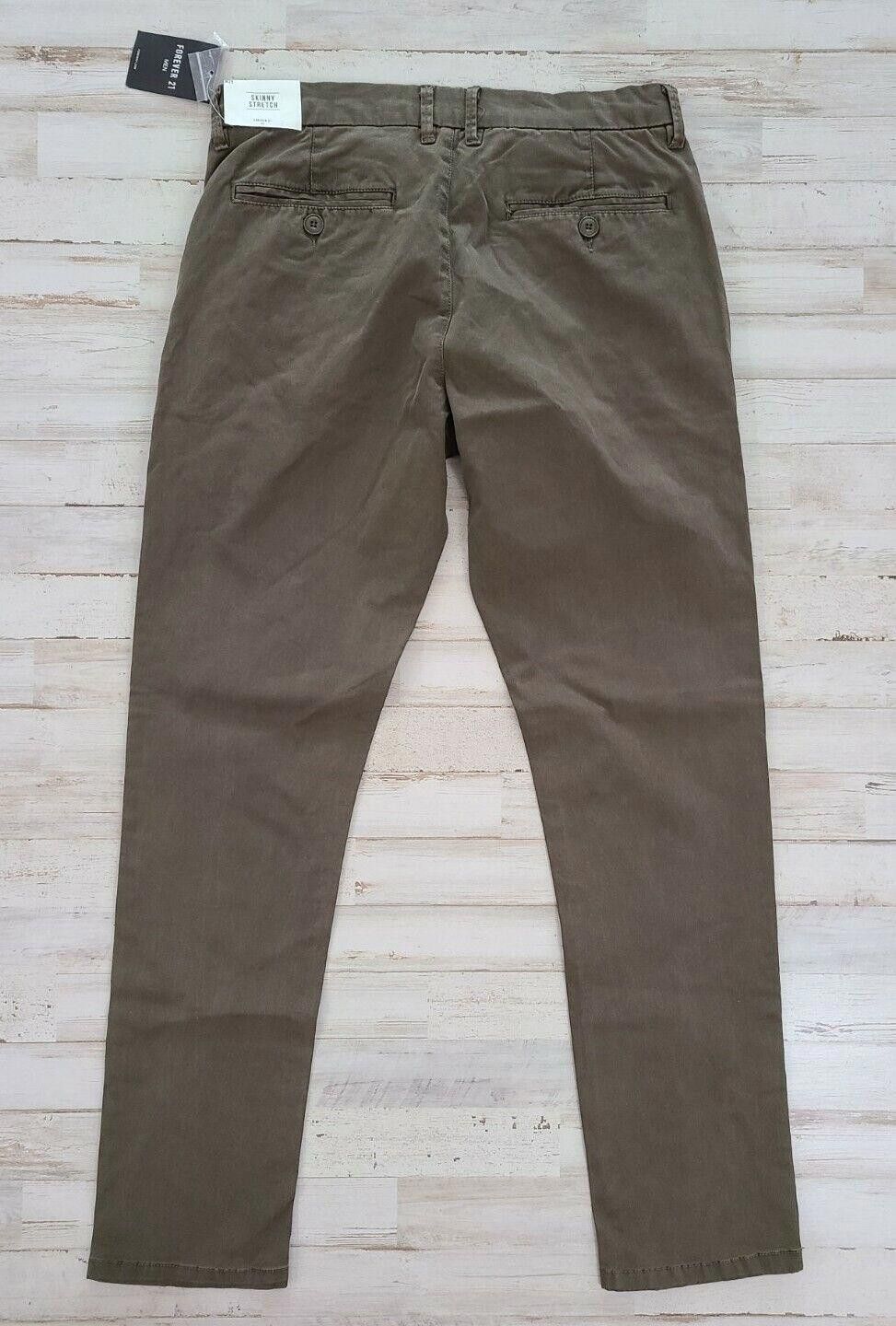 Forever 21 Forever 21 Men Pants 29 Green NWT chino Size US 29 - 3 Thumbnail