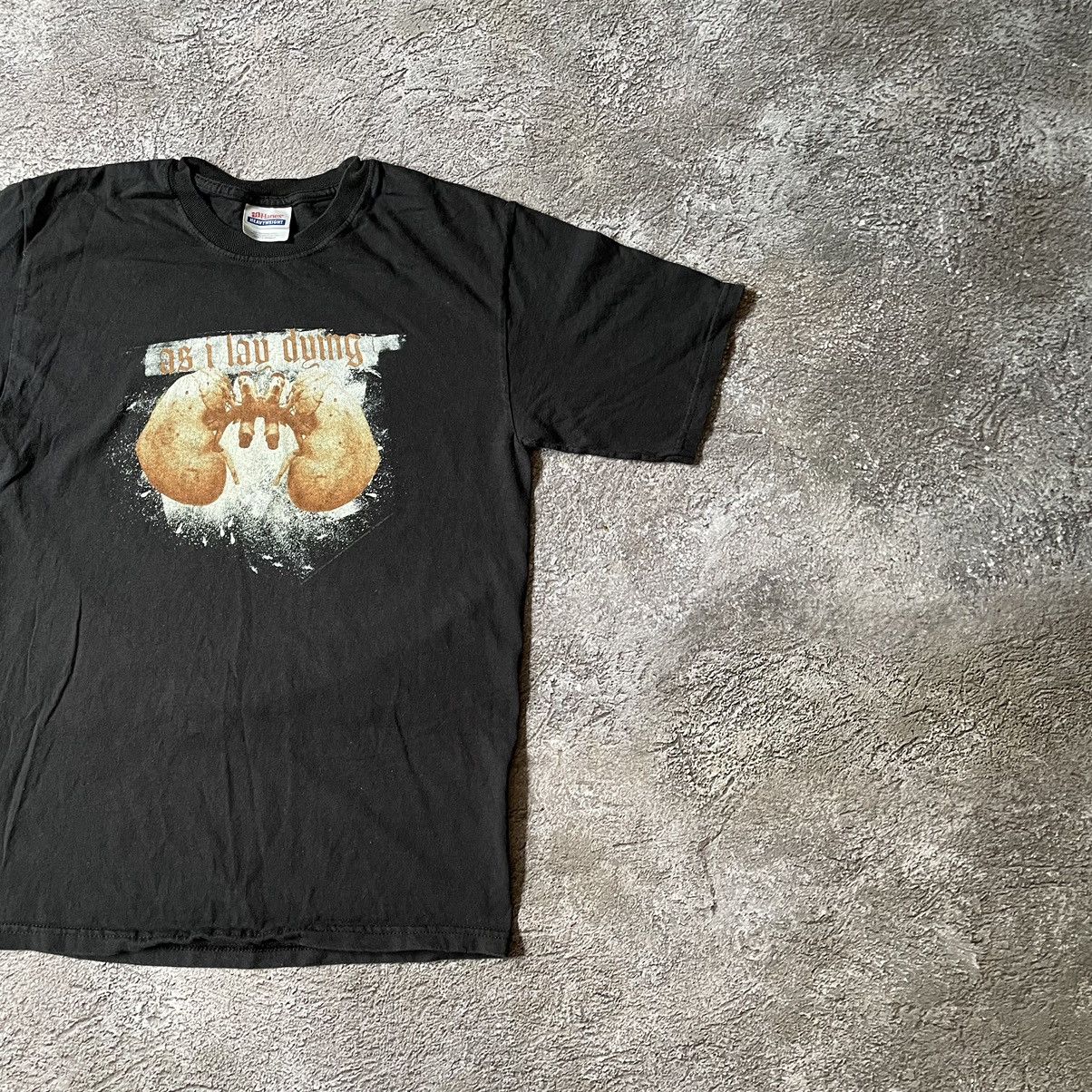 Vintage Vintage Y2K Graphic Tee Sun Faded Abstract Face Grunge S Size US S / EU 44-46 / 1 - 2 Thumbnail