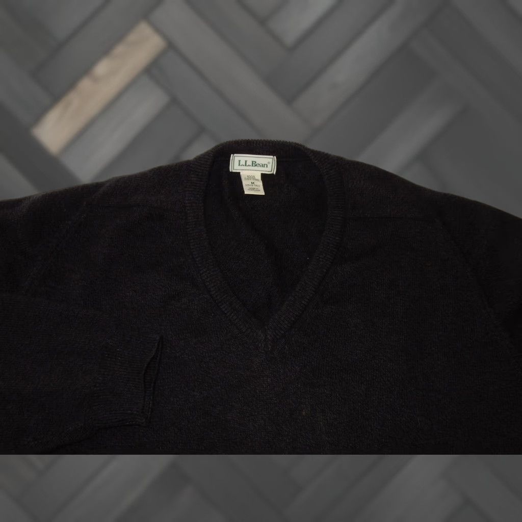 Banana Republic VTG L.L. Bean Men's Sweater Shirt Pullover Gray M Size US M / EU 48-50 / 2 - 1 Thumbnail