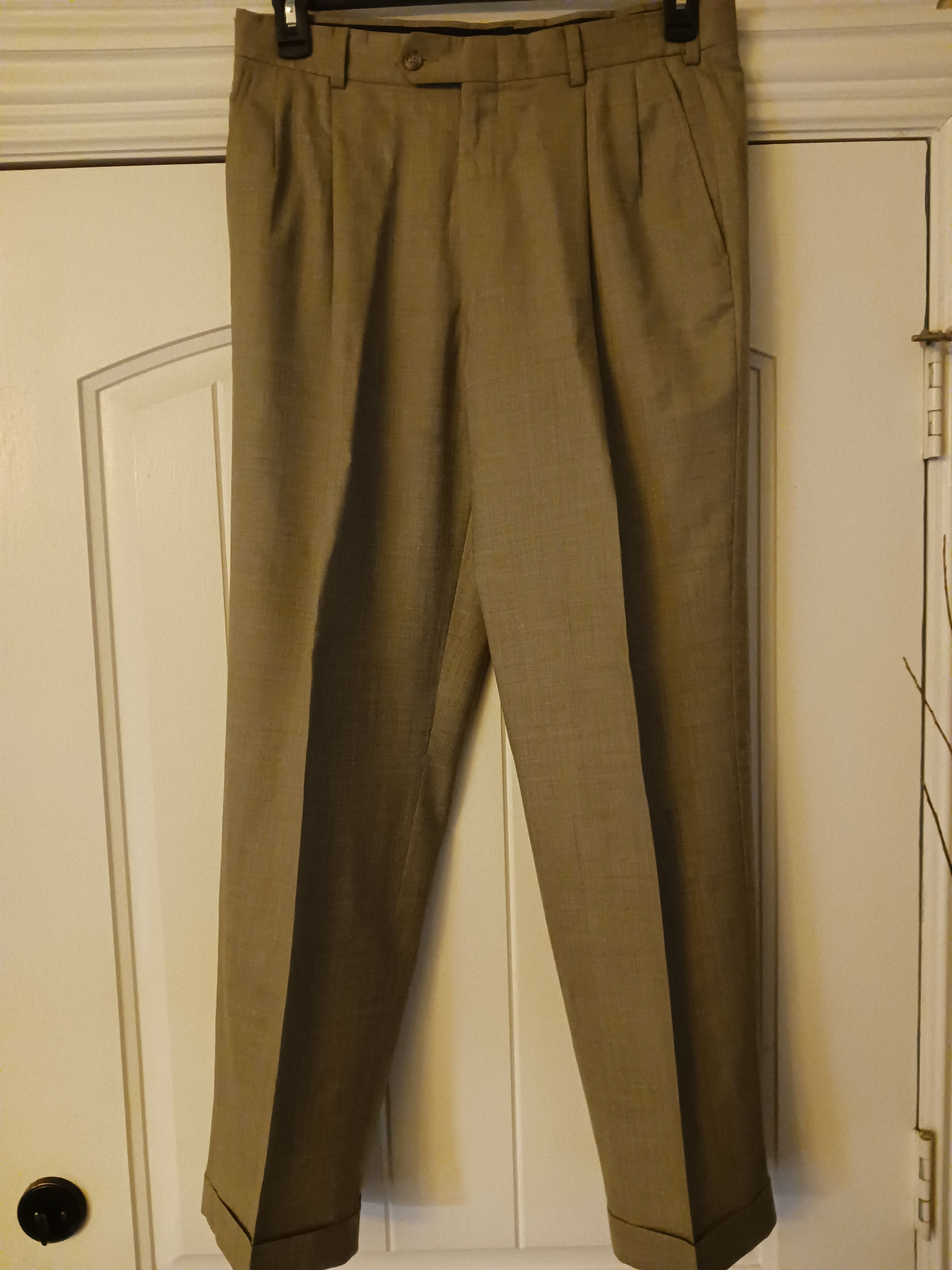 Austin Reed Vintage 90's Men's 100% Wool Suit Size 42R - 6 Thumbnail