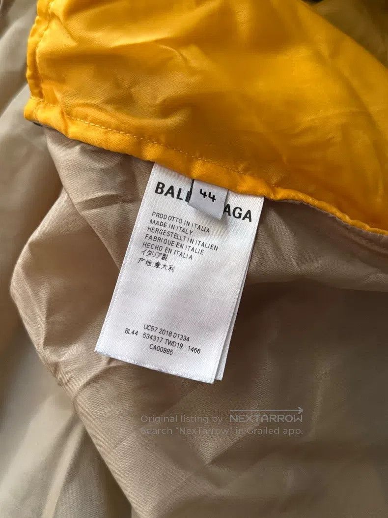 Balenciaga Balenciaga Thin contrast color jacket Size US S / EU 44-46 / 1 - 3 Thumbnail