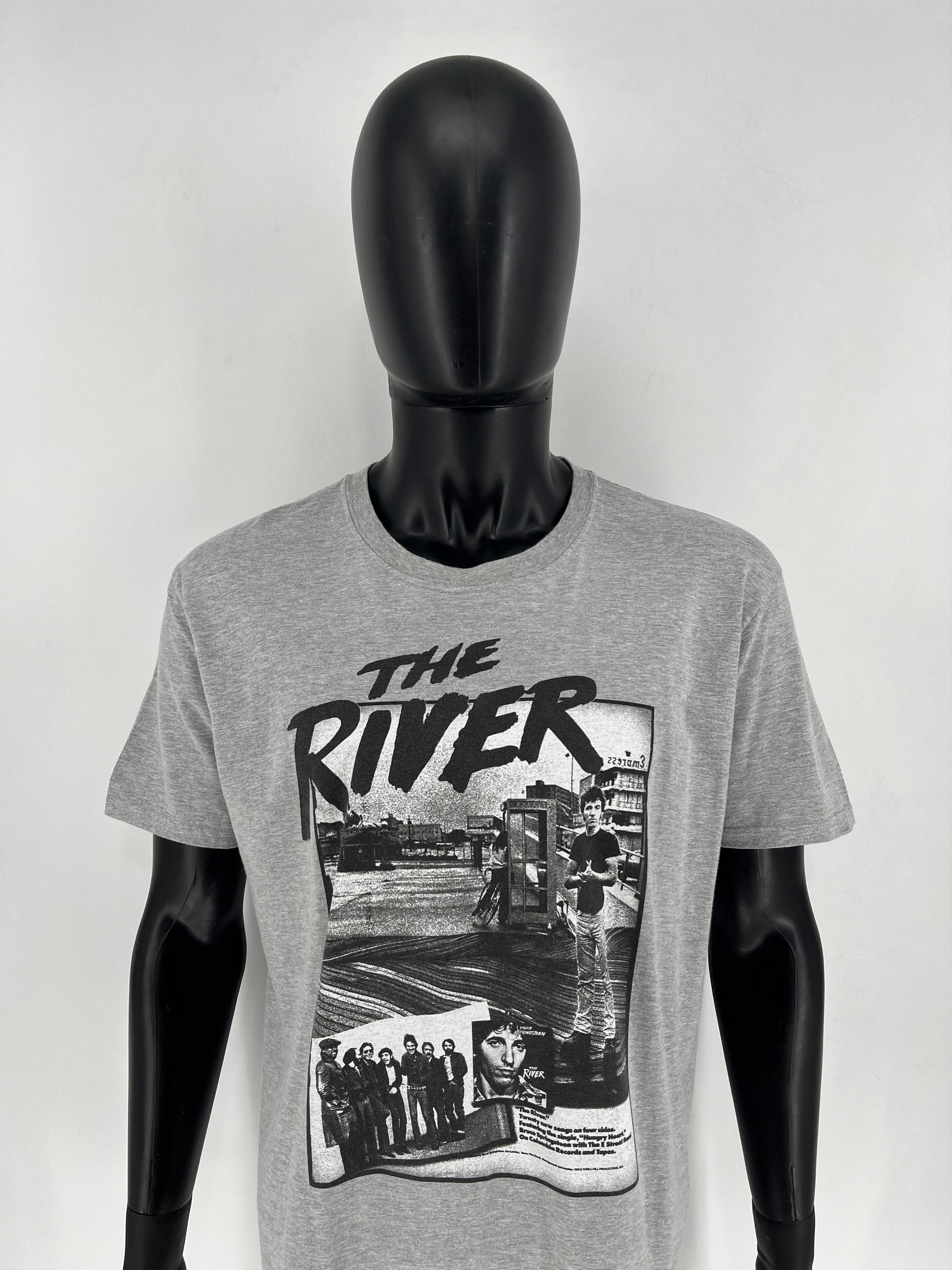 Band Tees × Vintage Bruce Springsteen The River Shirt Small Double Sided USA Size US L / EU 52-54 / 3 - 1 Thumbnail