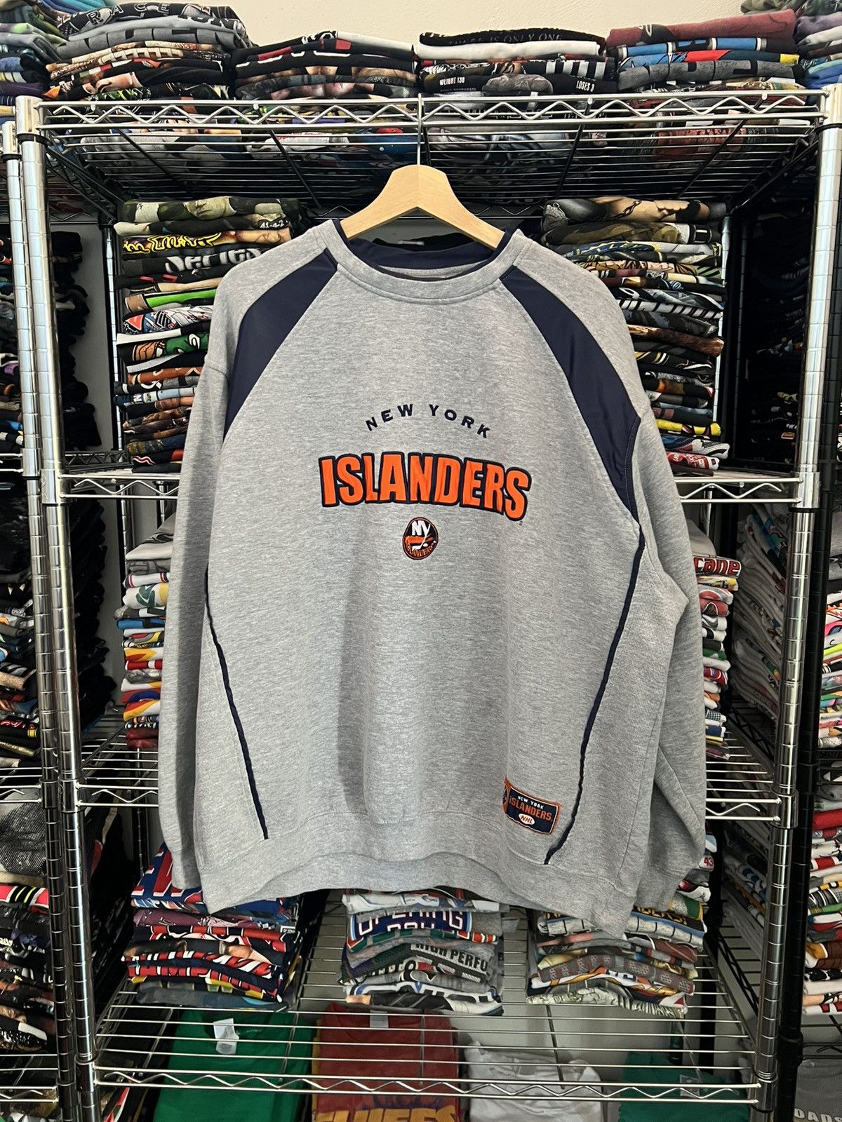 Lee 90s New York Islanders NHL Hockey Crewneck Size US XL / EU 56 / 4 - 1 Thumbnail