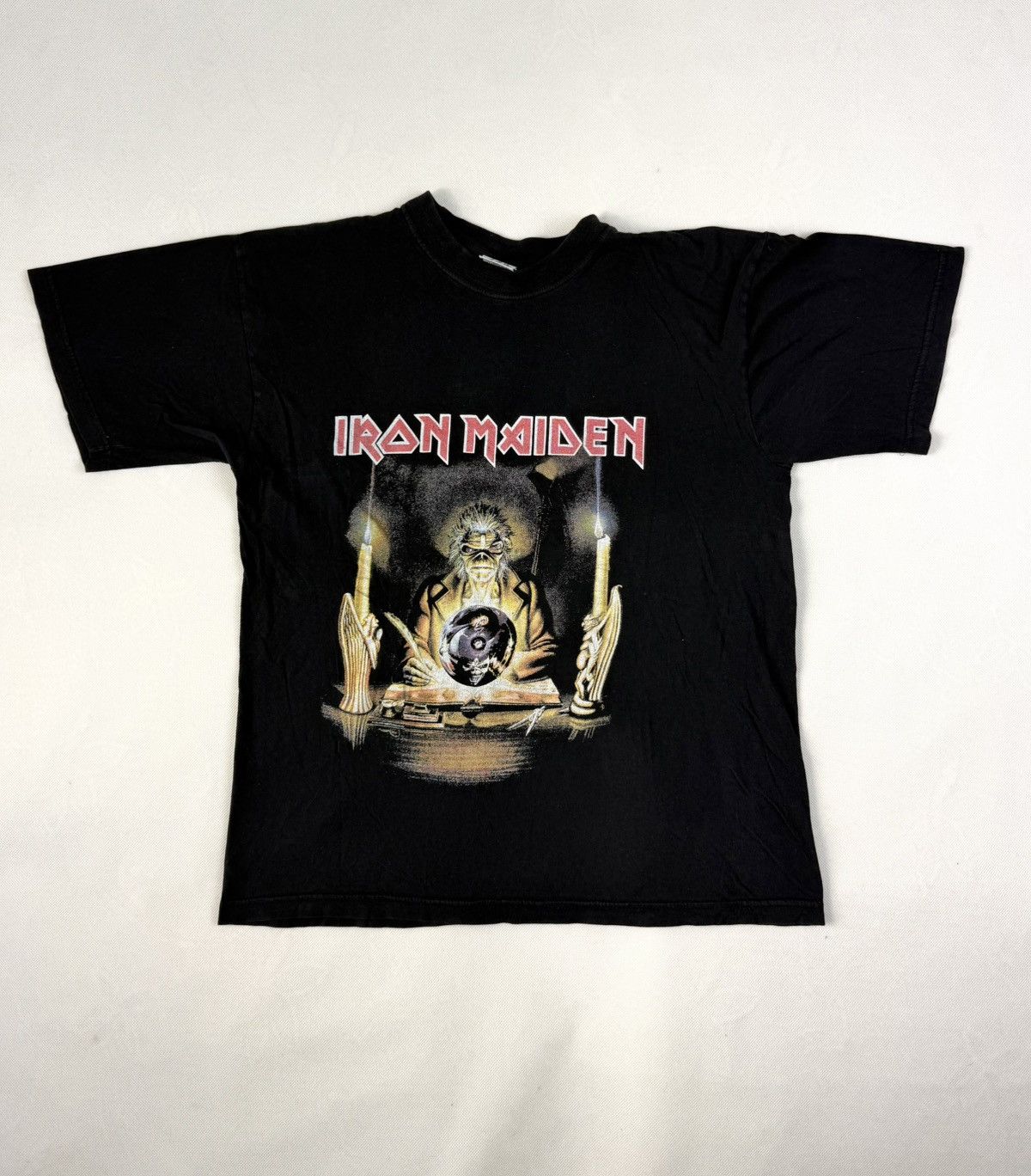 Iron Maiden Iron Maiden Vintage 90's Print Black T-Shirt Size US L / EU 52-54 / 3 - 4 Thumbnail