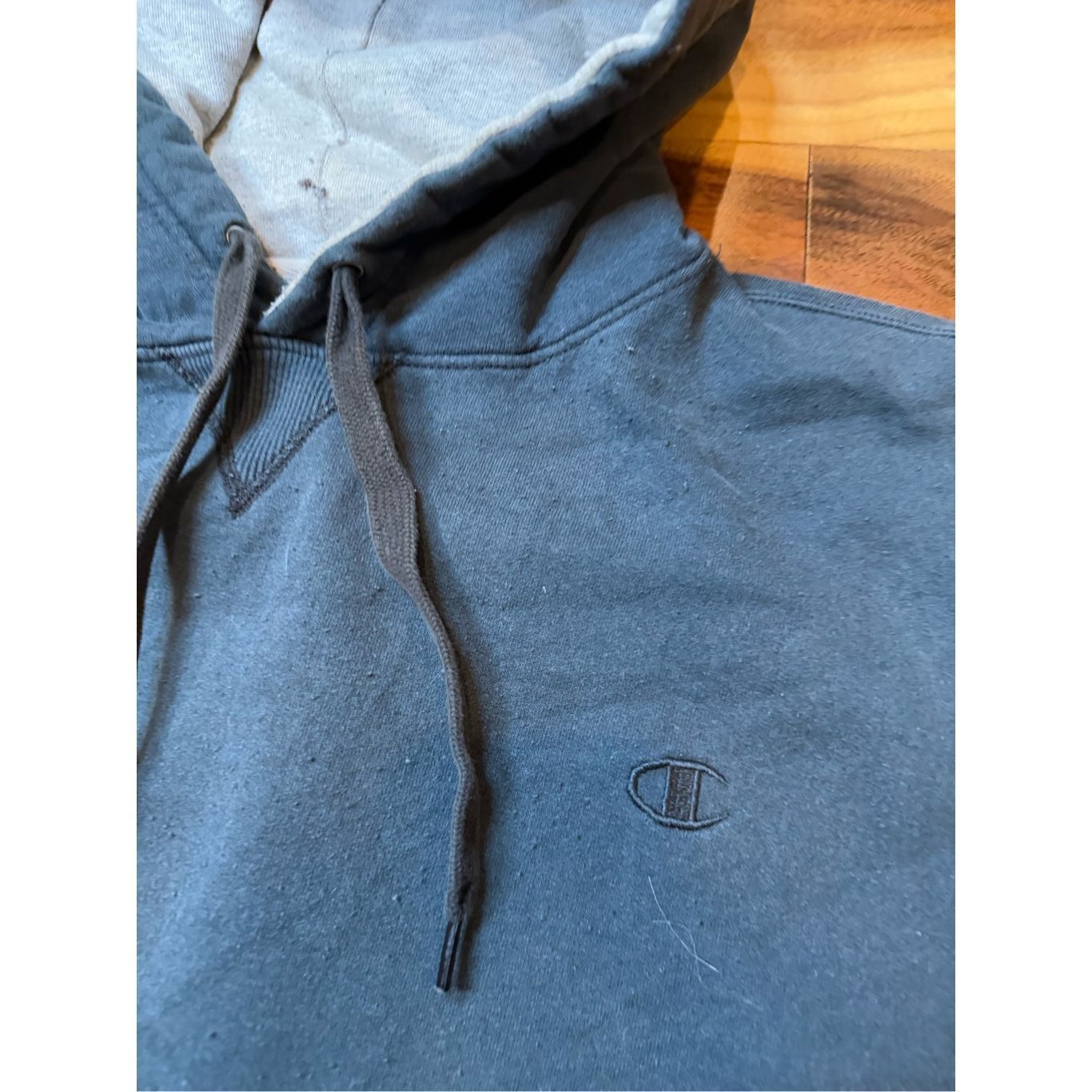 Champion Size L - Vintage Y2K Champion Embroidered hoodie essential Size US L / EU 52-54 / 3 - 2 Thumbnail