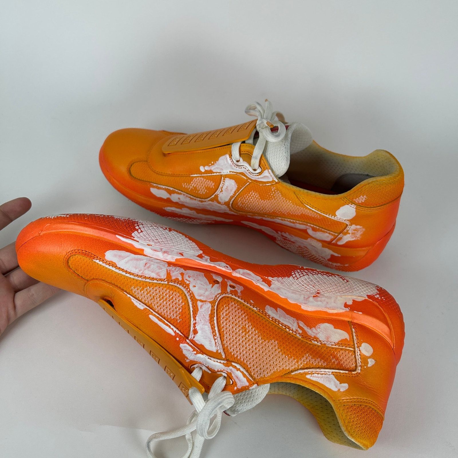 Prada Prada x Cassius Hirst Orange 'Sust4in' Cups Size 9 Size US 10.5 / EU 43-44 - 5 Thumbnail