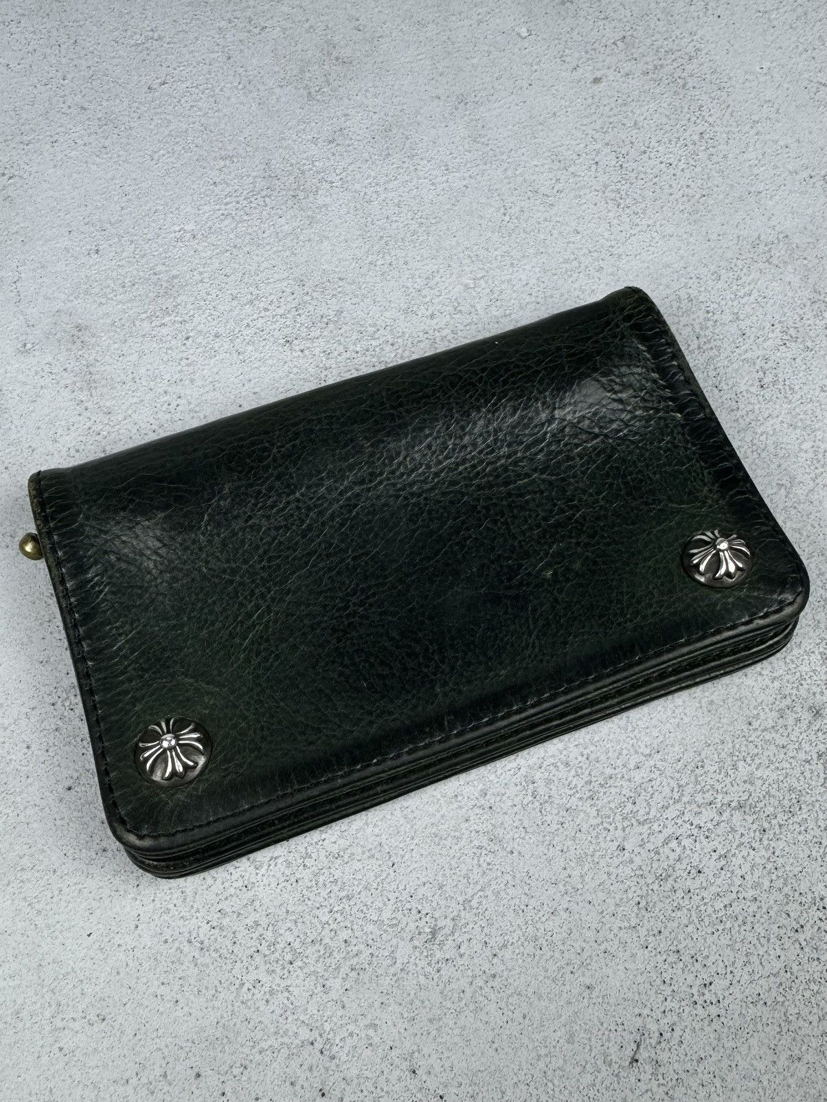 Chrome Hearts Chrome Hearts Vintage Green Plus Snap Wallet Size ONE SIZE - 1 Thumbnail