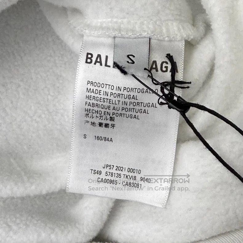 Balenciaga Balenciaga Mosaic Logo Drawstring Hoodie. Size US S / EU 44-46 / 1 - 3 Thumbnail
