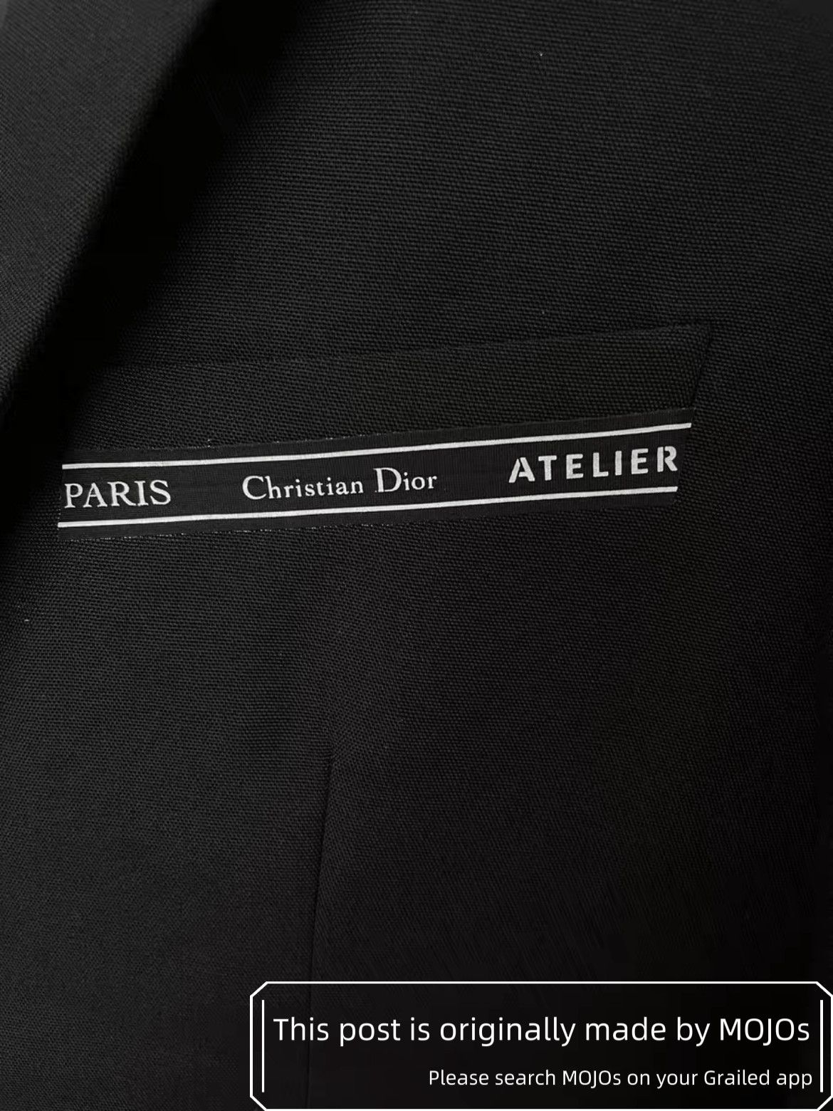 Dior Sz 48 Dior Logo Stripe Blazer Jacket mojos1541279 Size US M / EU 48-50 / 2 - 3 Thumbnail