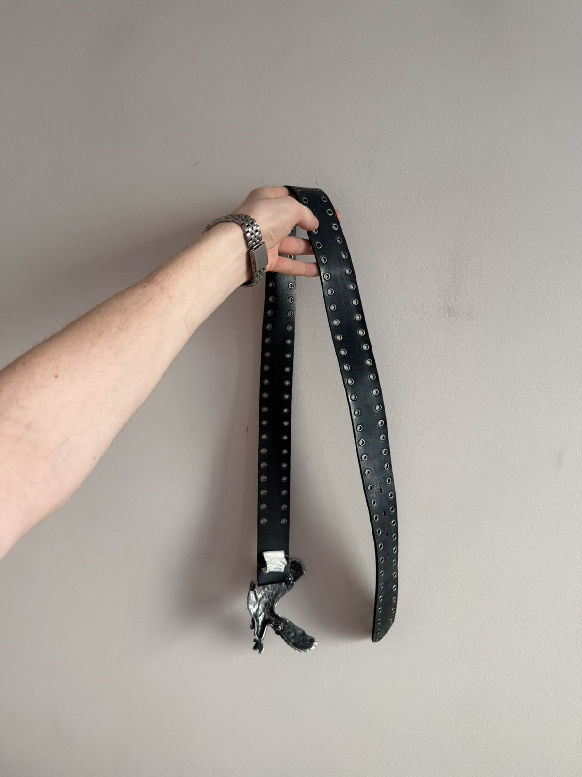 Levi's Vintage leather eagle metal avant garde belt levis Size ONE SIZE - 8 Thumbnail