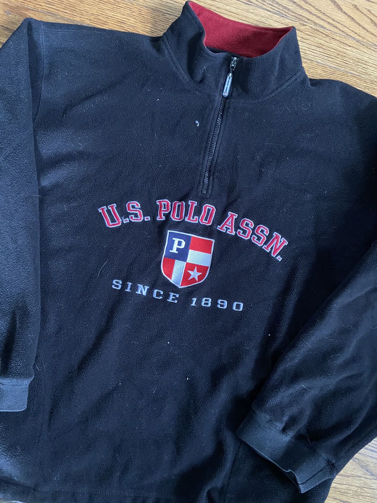 U.S. Polo Assn. × Vintage Vintage us polo assn fleece jacket Size US XL / EU 56 / 4 - 3 Thumbnail