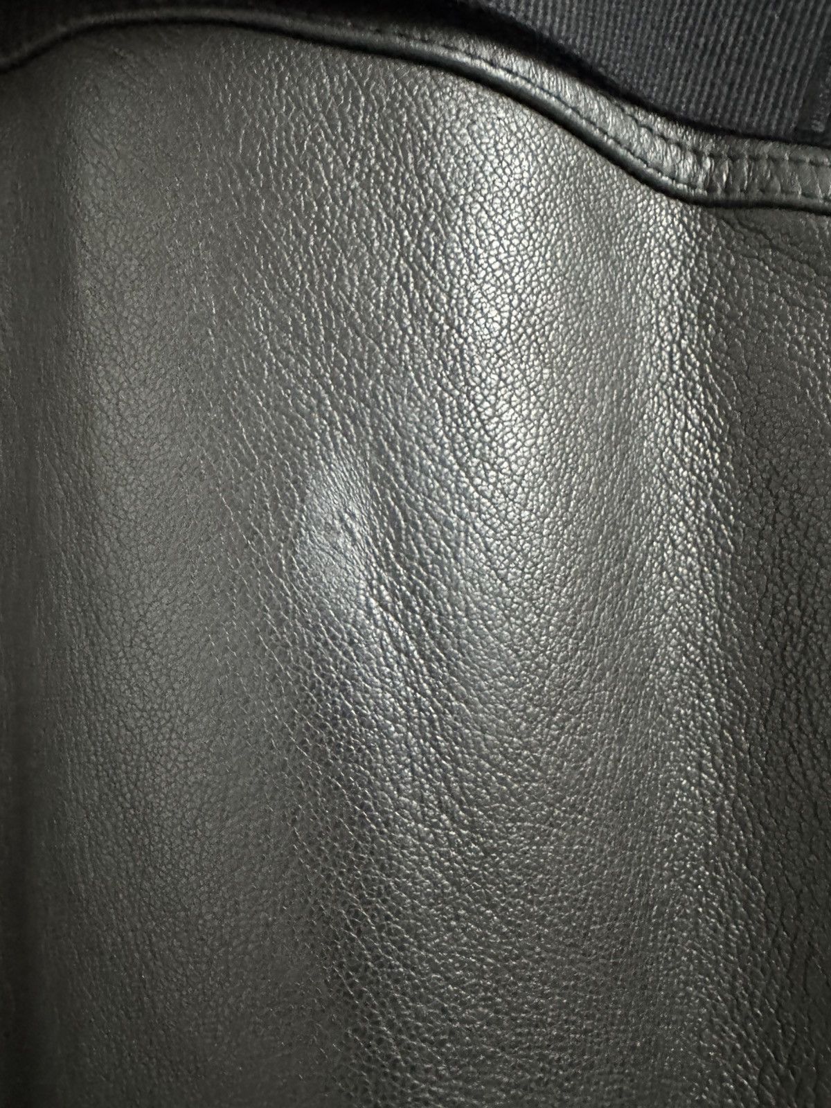 Rick Owens Rick Owens FW03 Brad Black Leather Zip Jacket – SOPU SYS 23 Size US S / EU 44-46 / 1 - 10 Thumbnail