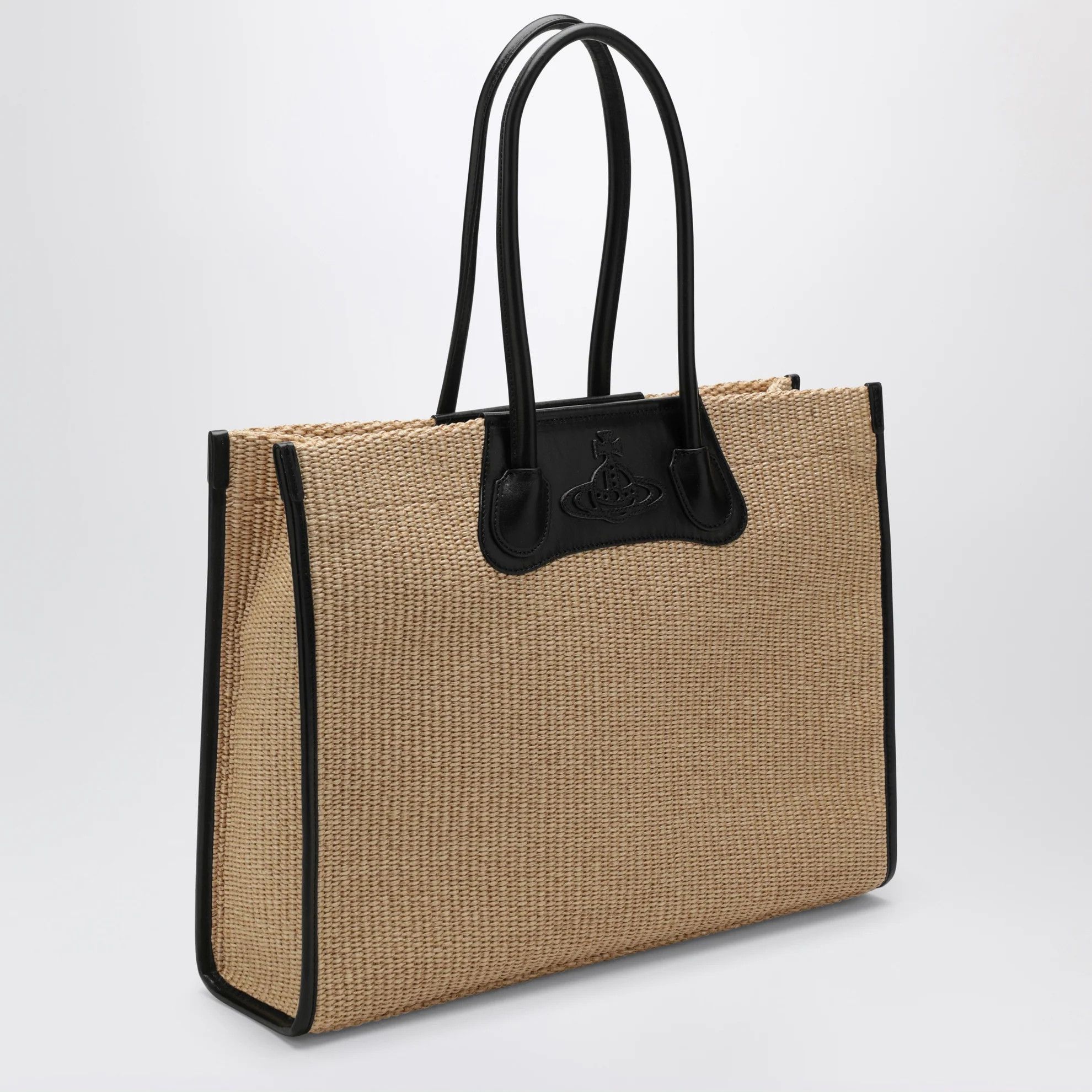 Vivienne Westwood o1d2blof0526 Size: OS / Troy Tote Bag in Beige Size ONE SIZE - 3 Thumbnail