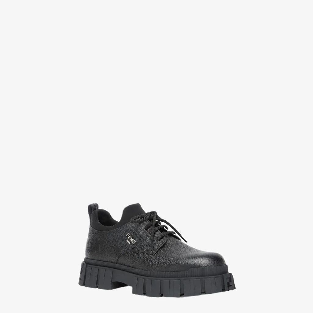 Fendi o1s1wg110226 Fendi Force Lace Ups in Black Size US 12 / EU 45 - 3 Thumbnail