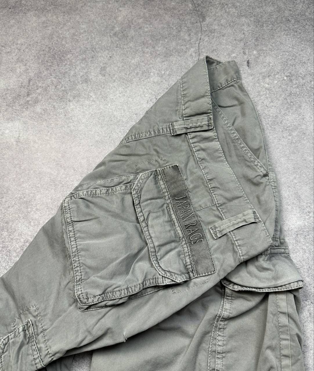 Japanese Brand Vintage Japan Rags Cargo Pants, Size W32 – Rare Japanese Size US 32 / EU 48 - 4 Thumbnail