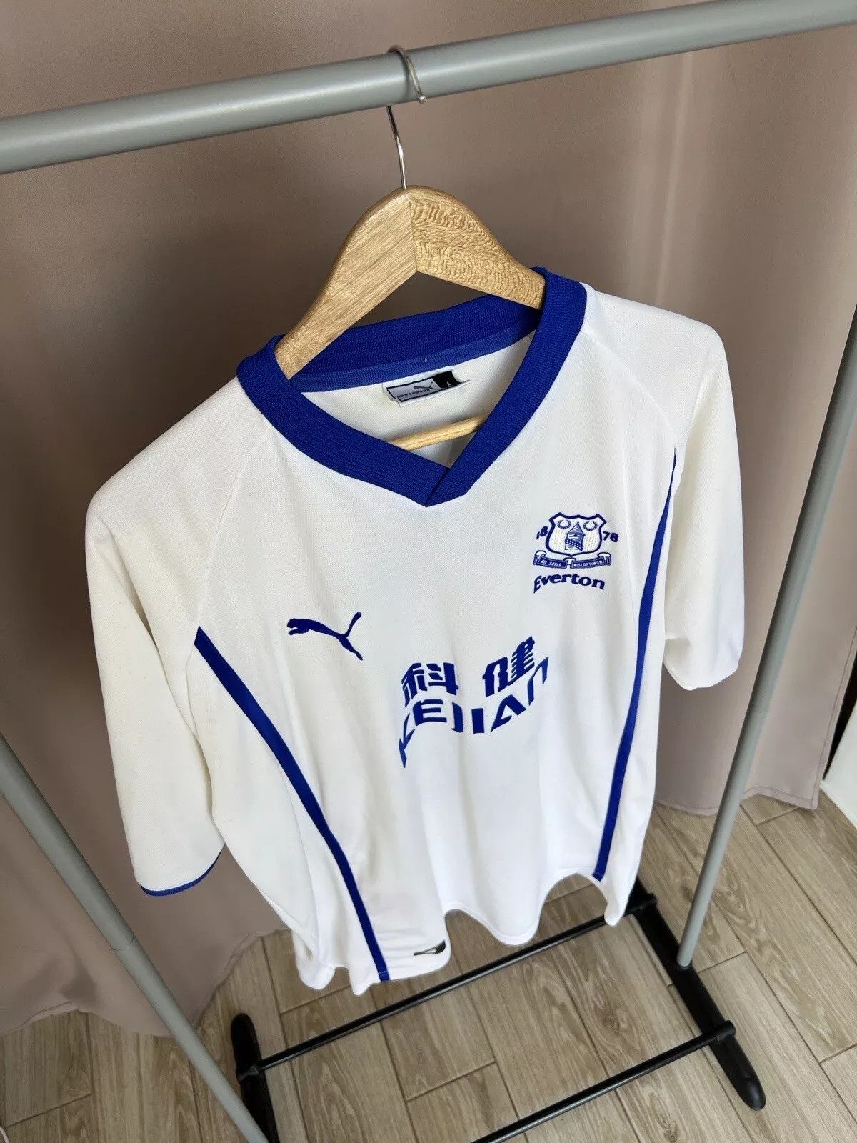 Puma FC Everton Vintage Football Shirt Rooney 2002/2003 Size L Size US L / EU 52-54 / 3 - 5 Thumbnail