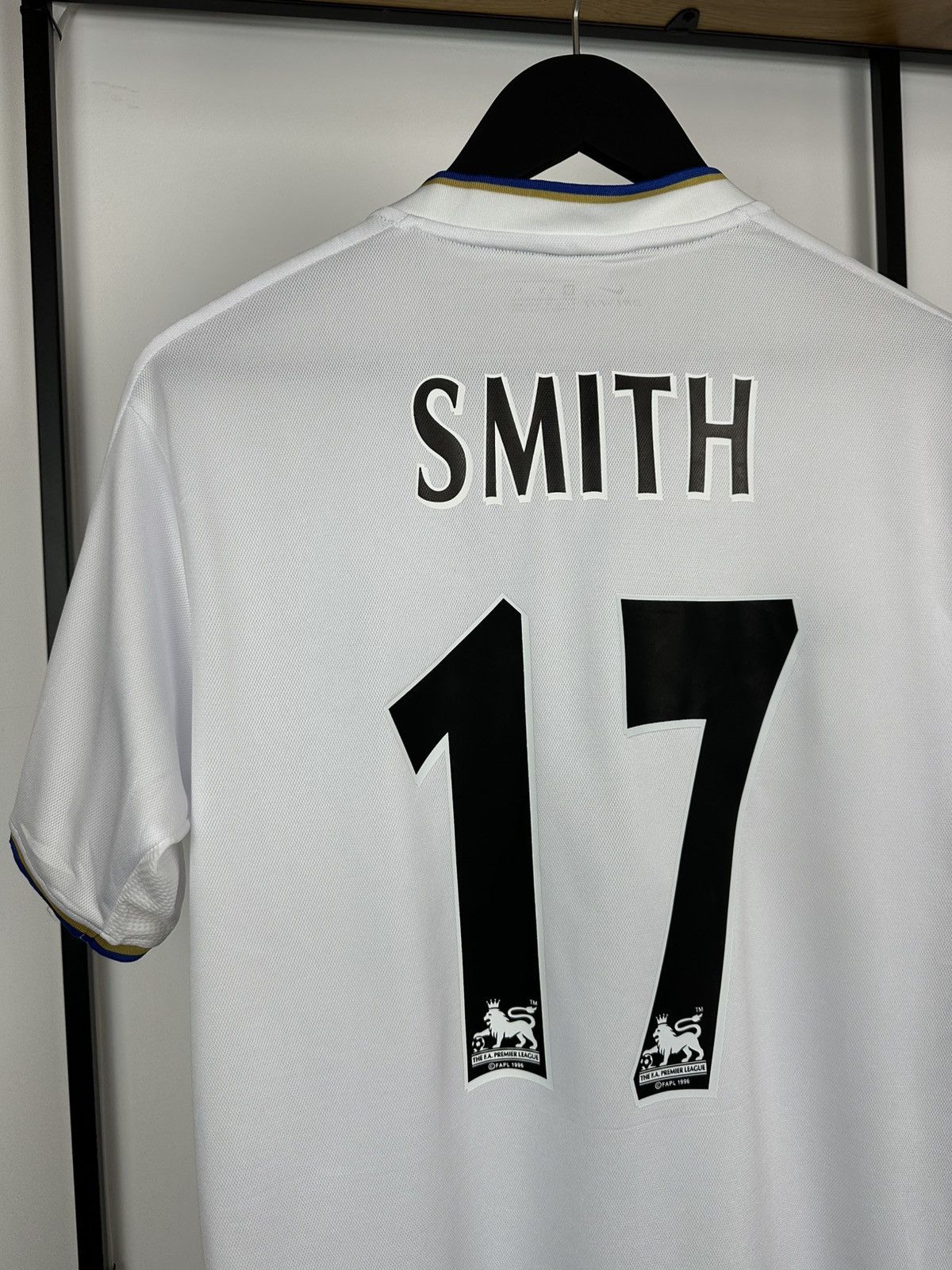 Nike Leeds United #17 Smith Football Jersey Soccer shirt Men’s M Size US M / EU 48-50 / 2 - 10 Thumbnail
