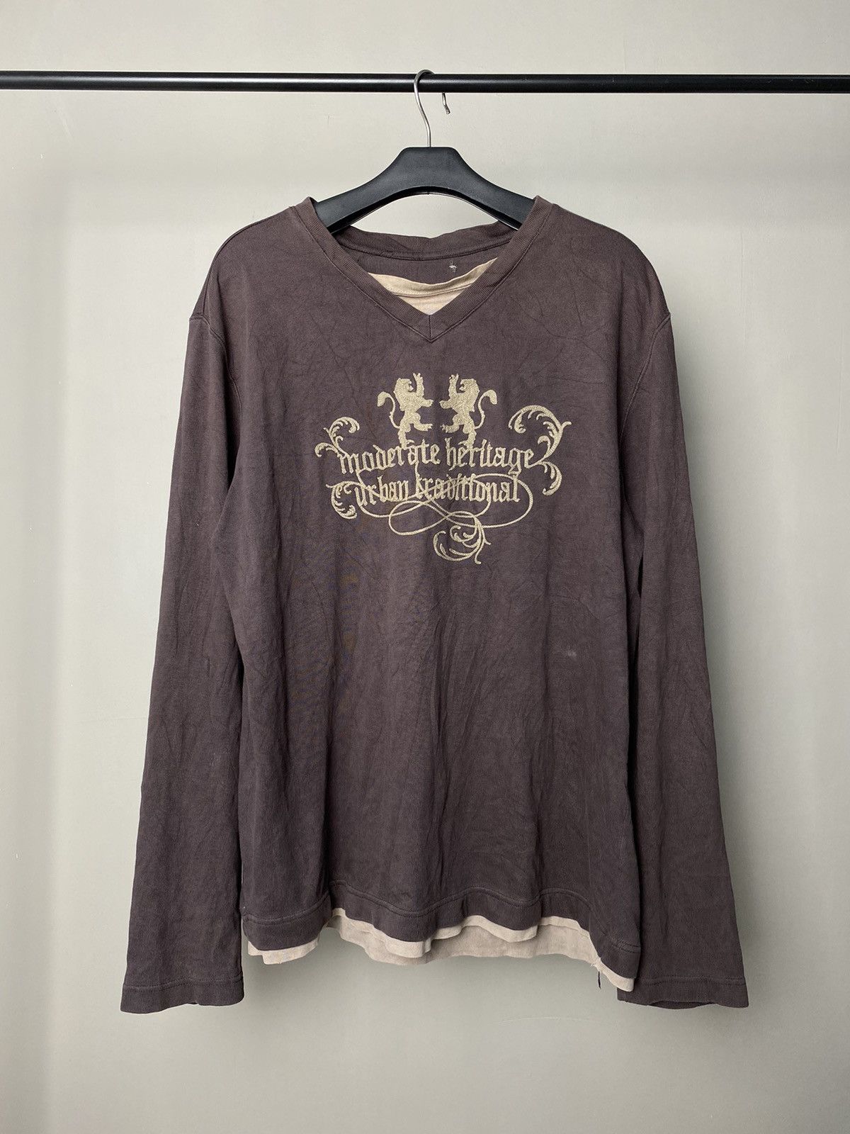 Urban Traditional Poem Embroidery Longsleeve Unknown