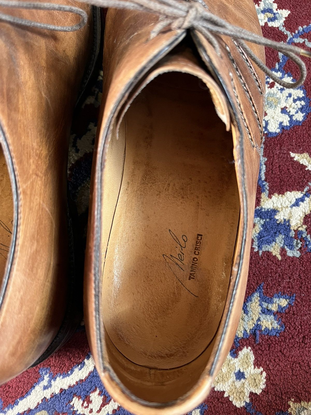 Tanino Crisci Tanino Crisci Genuine Leather Dress Shoes 43/300 Pairs Size US 8.5 / EU 41-42 - 7 Thumbnail