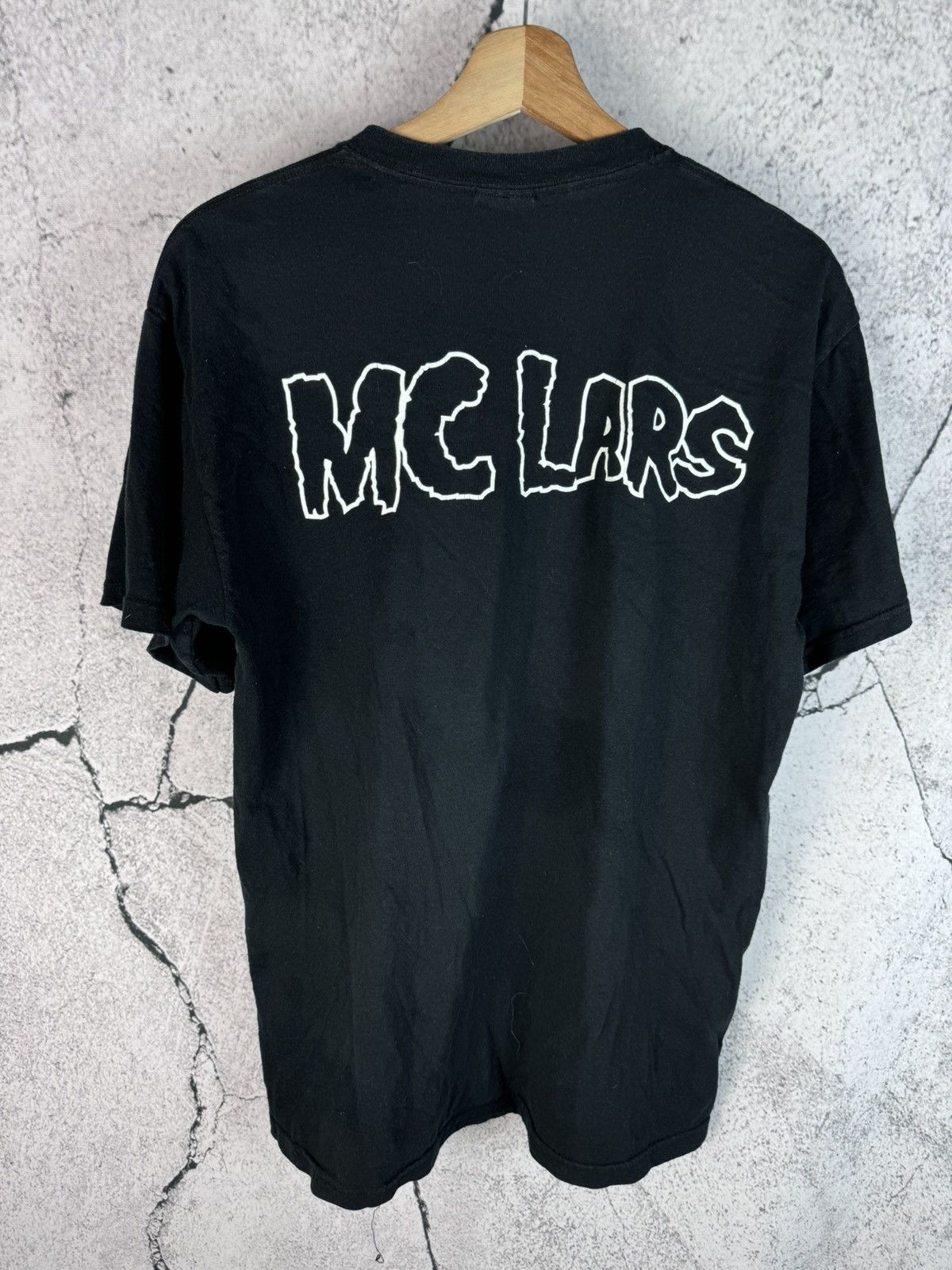 Band Tees Vintage 00s Mc Lars MISFITS style ROCK T-shirt Punk style Size US M / EU 48-50 / 2 - 2 Thumbnail