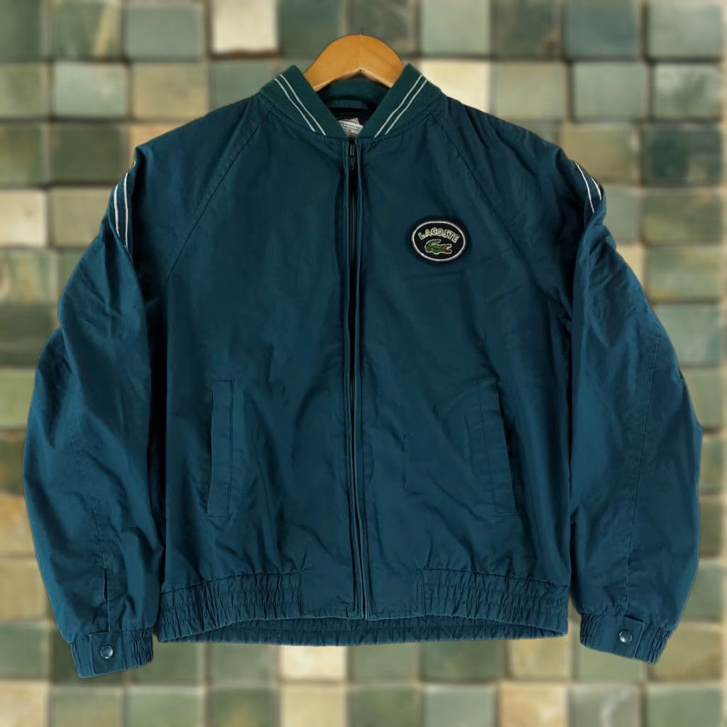 Izod **VTG 80s Izod Lacoste Green Full Zip Track Jacket Mens M** User: VTG 80s Izod Lacoste Green Full Zip Track Jacket Mens M Size US M / EU 48-50 / 2 - 1 Thumbnail