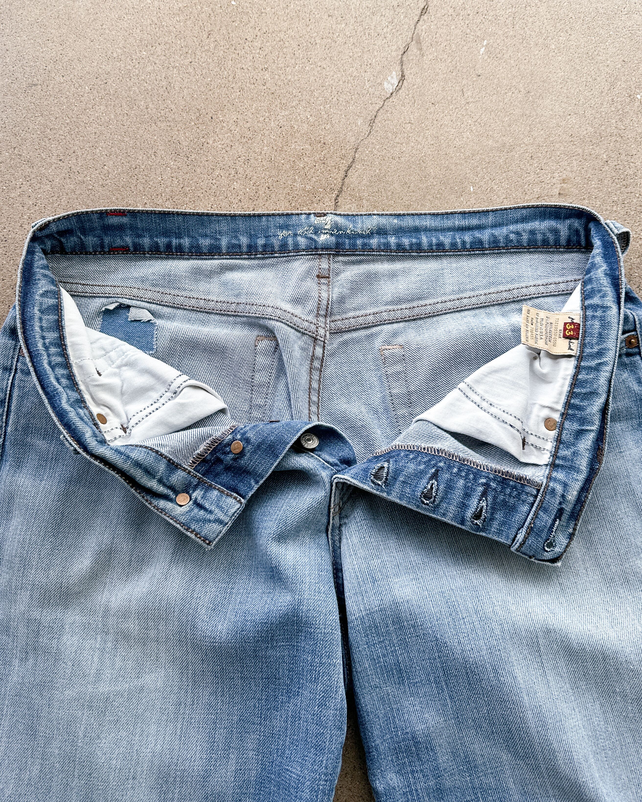 7 For All Mankind 7 For All Mankind Denim Jeans Men's 36 Bootcut Flare Faded Size US 36 / EU 52 - 3 Thumbnail