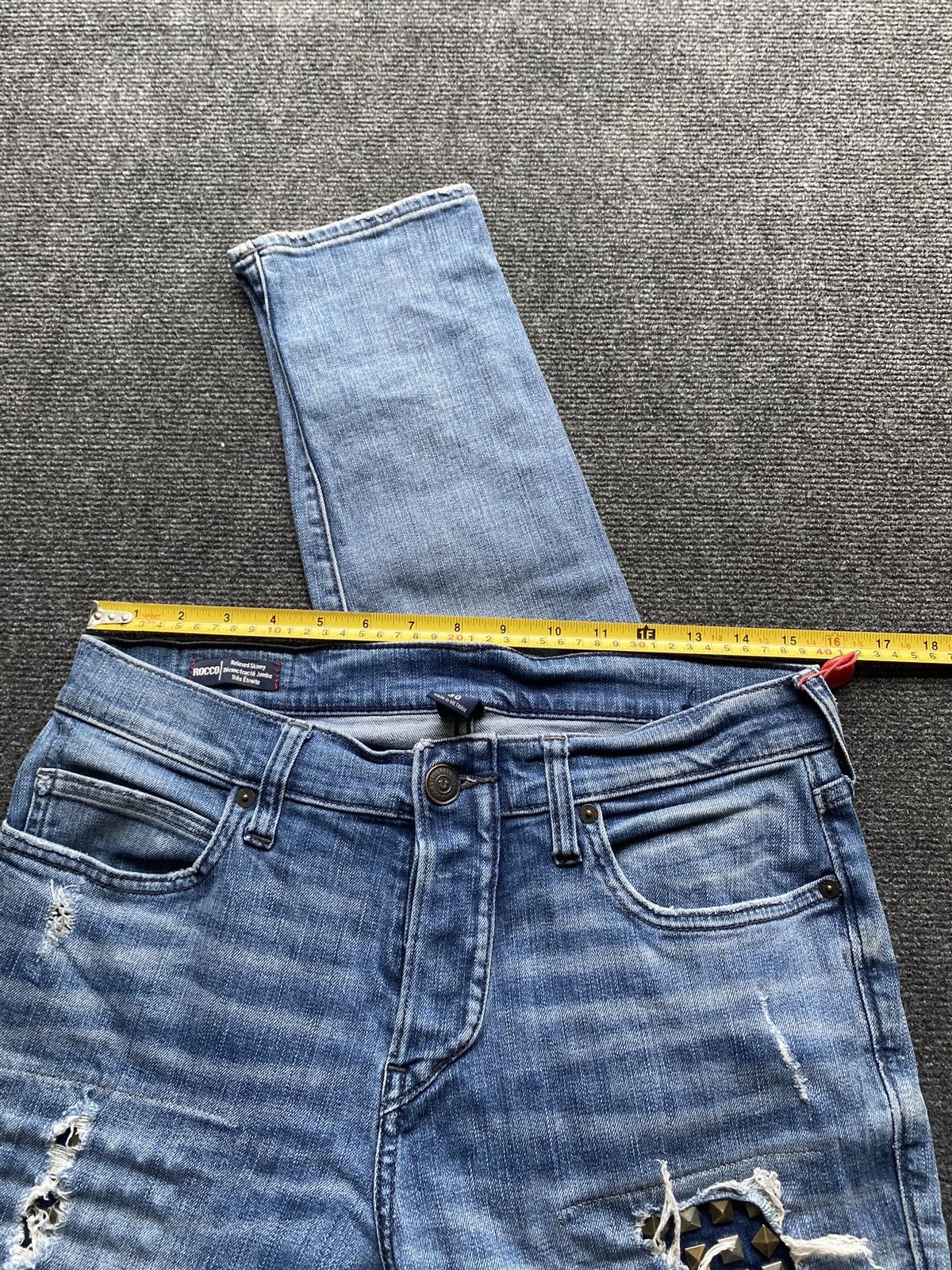 True Religion 🔥Opium Punk True Religion Rocco Relaxed Skinny distressed 30 Size US 30 / EU 46 - 5 Thumbnail