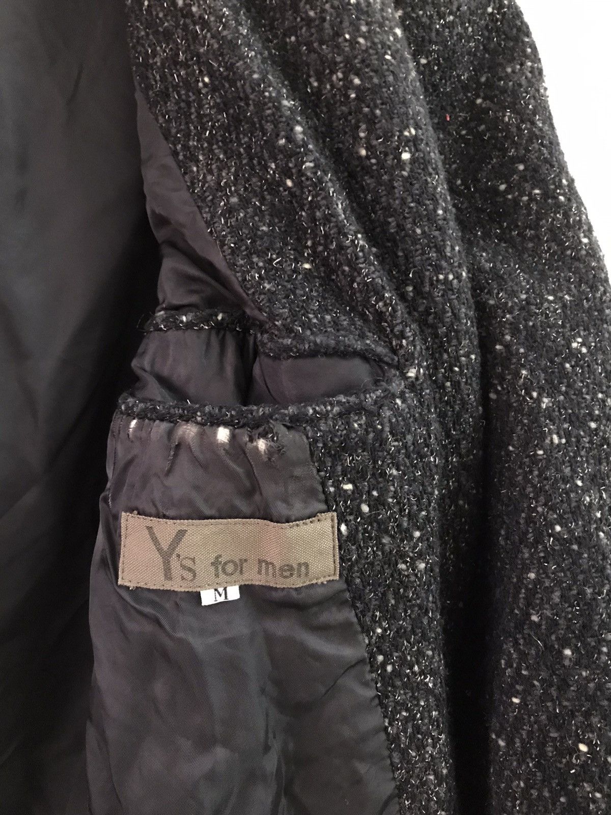 Y's for Men × Yohji Yamamoto Y’s For Men Yohji Yamamoto Wool Coat Jacket Size US M / EU 48-50 / 2 - 2 Thumbnail