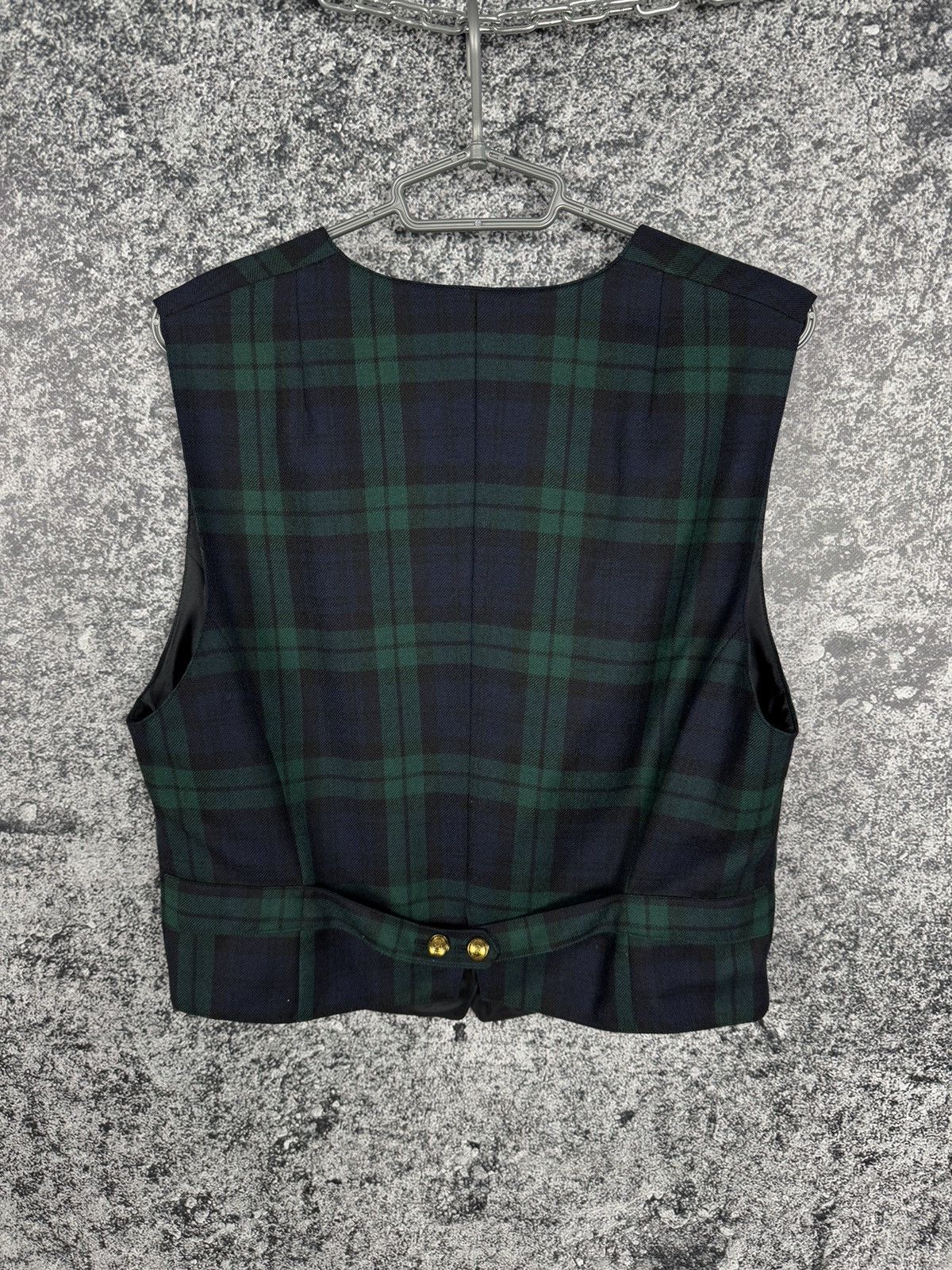 Bogner Women’s Bogner Vest Multicolor Classic Plaid Gilet Size 42 Size XL / US 12-14 / IT 48-50 - 10 Thumbnail