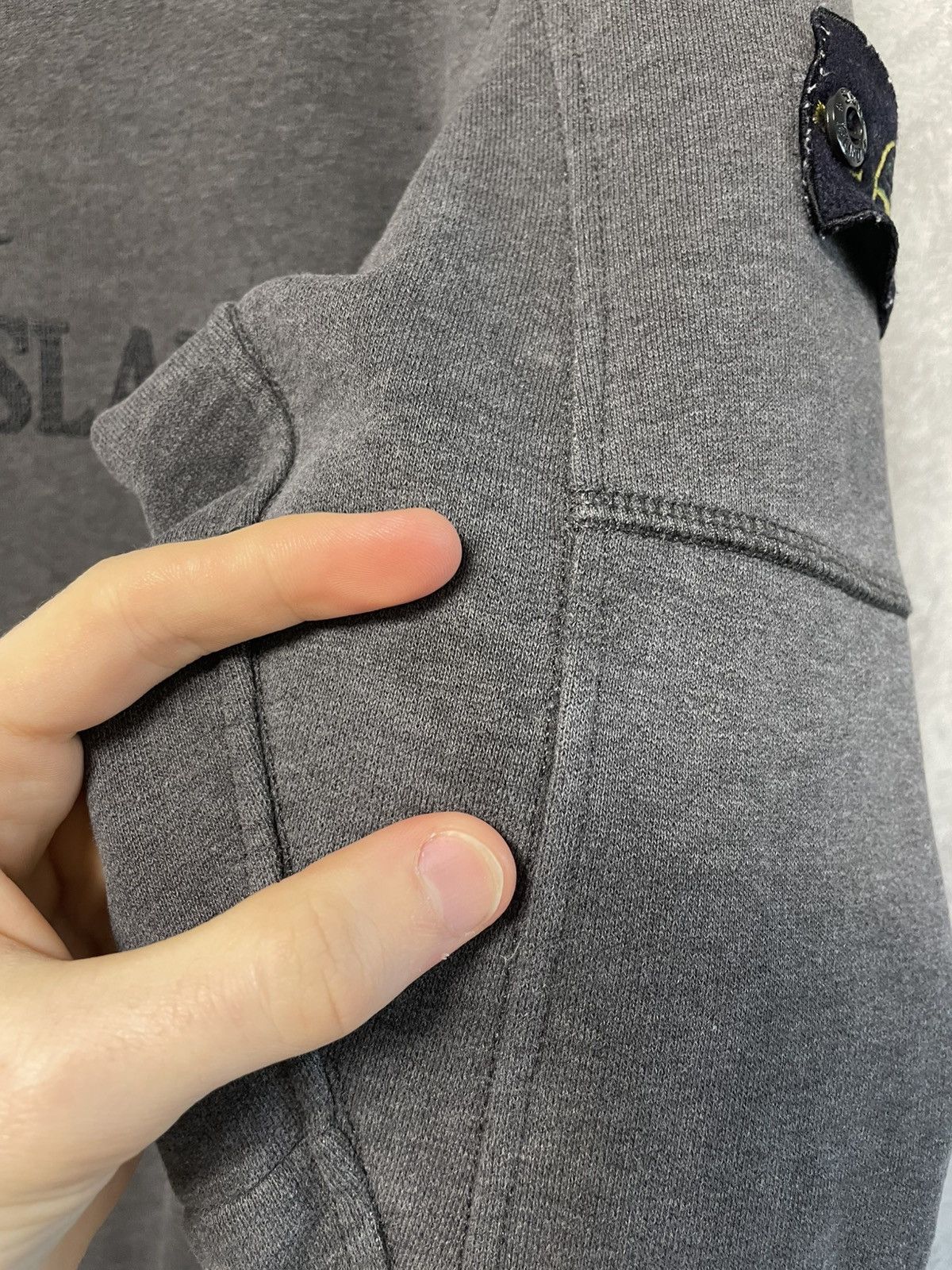 Stone Island Stone Island Big Embroidered Logo With Patch Sweatshirt Size US S / EU 44-46 / 1 - 7 Thumbnail
