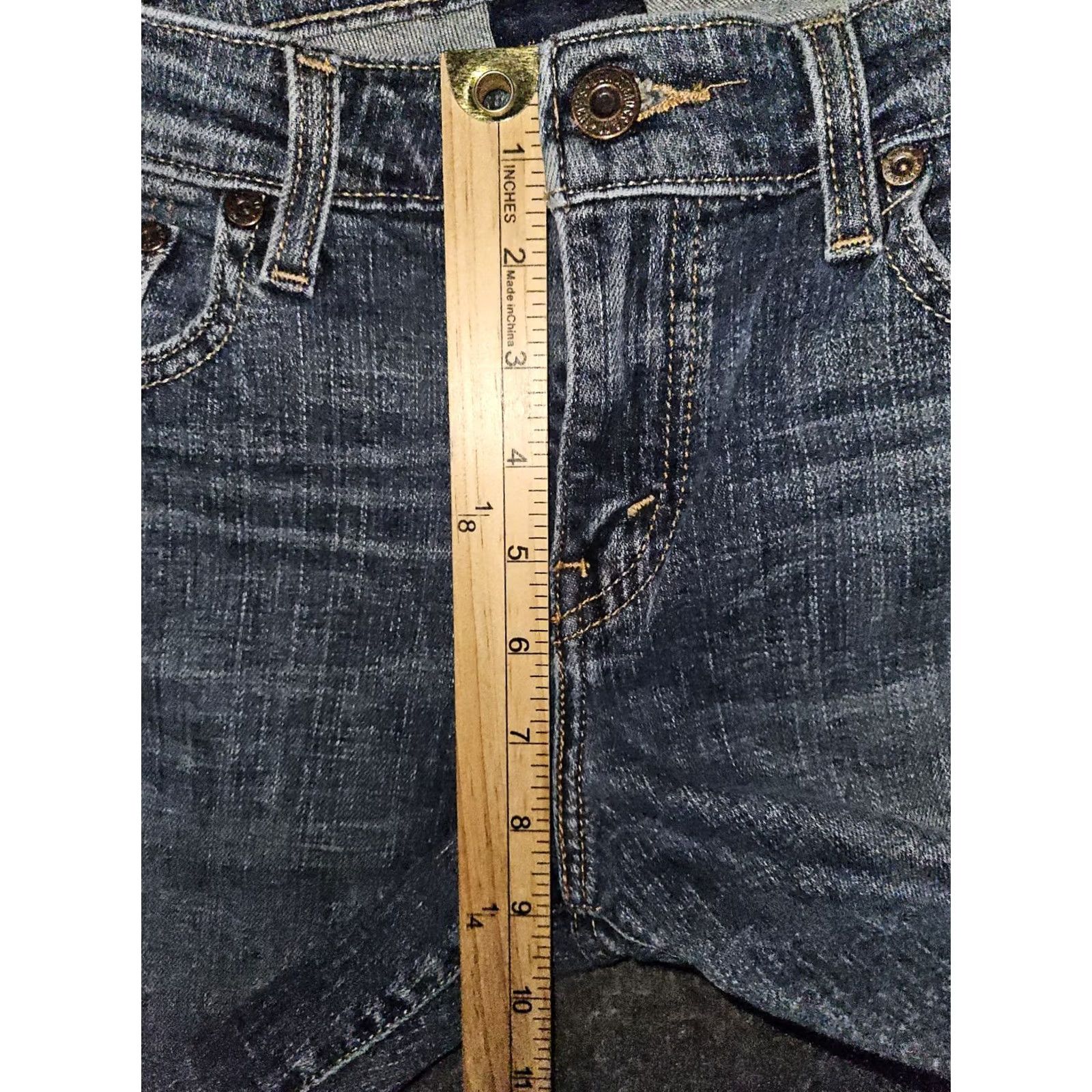 Levi's Levi's Mid Rise Skinny Jeans Women's 6 Regular Dark Denim Red Tab 90s College Casual Size 28" / US 6 / IT 42 - 4 Thumbnail