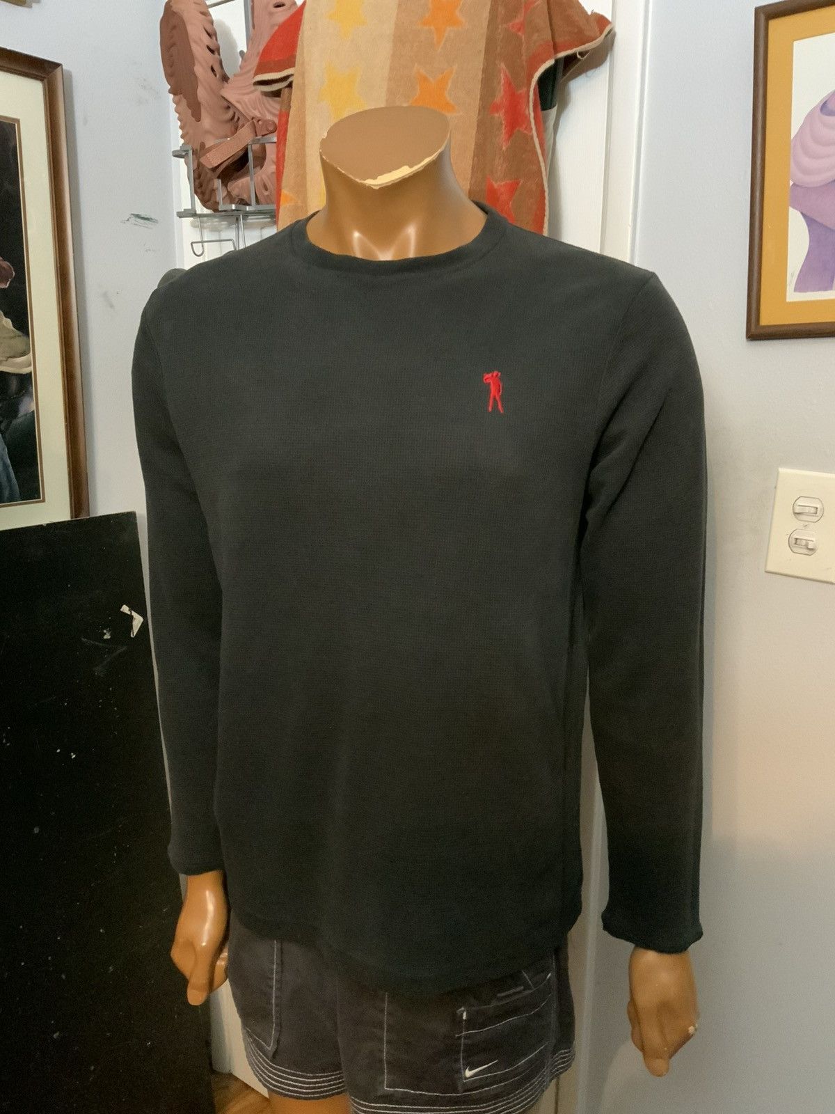 Other Y2K Ryan Sheckler Skateboarding Waffle Knit Thermal Shirt Size US S / EU 44-46 / 1 - 8 Thumbnail