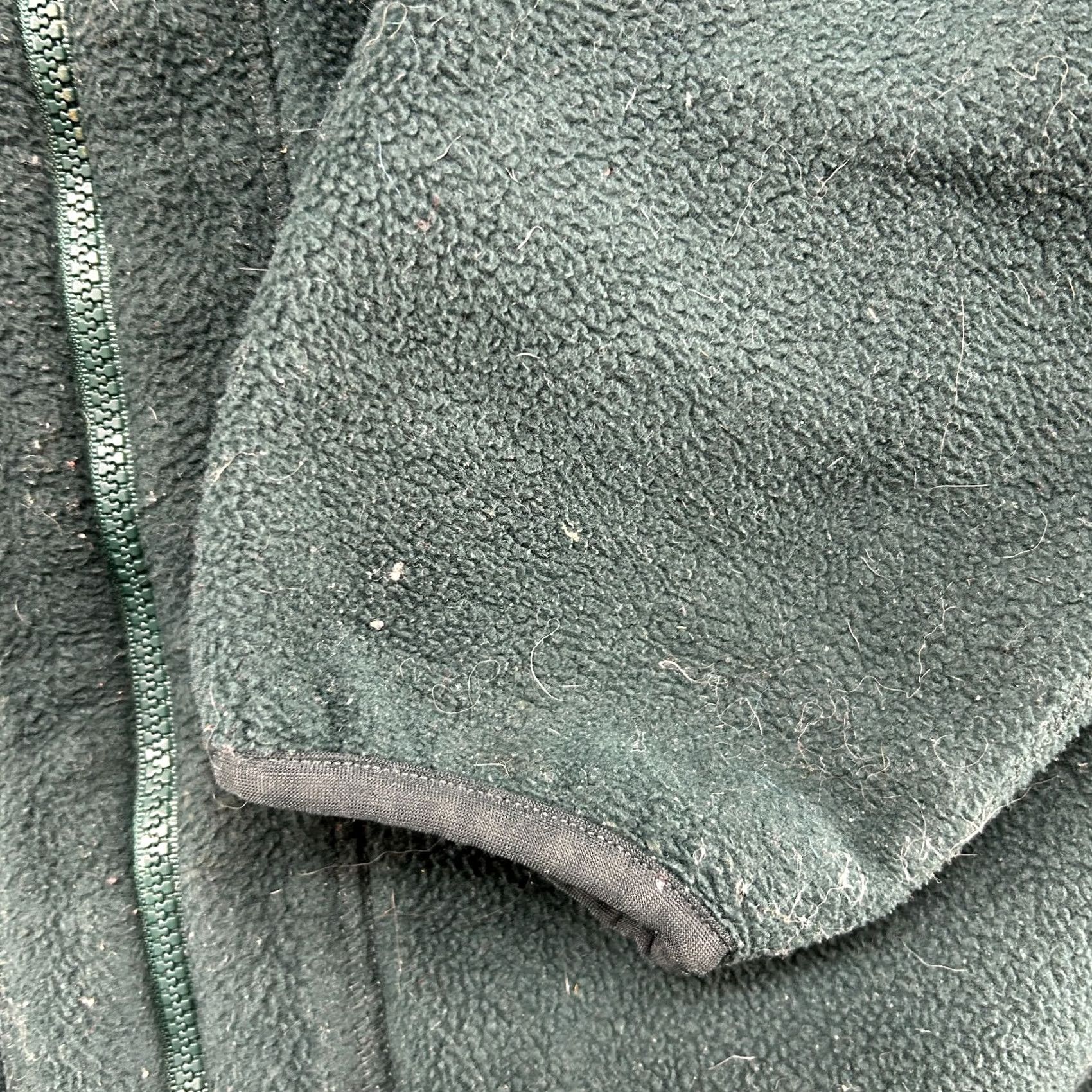 Patagonia VINTAGE Patagonia Jacket Mens M Green Sherpa Fleece Full Zip Polyester USA 90s Windbreaker Century? Size US M / EU 48-50 / 2 - 3 Thumbnail